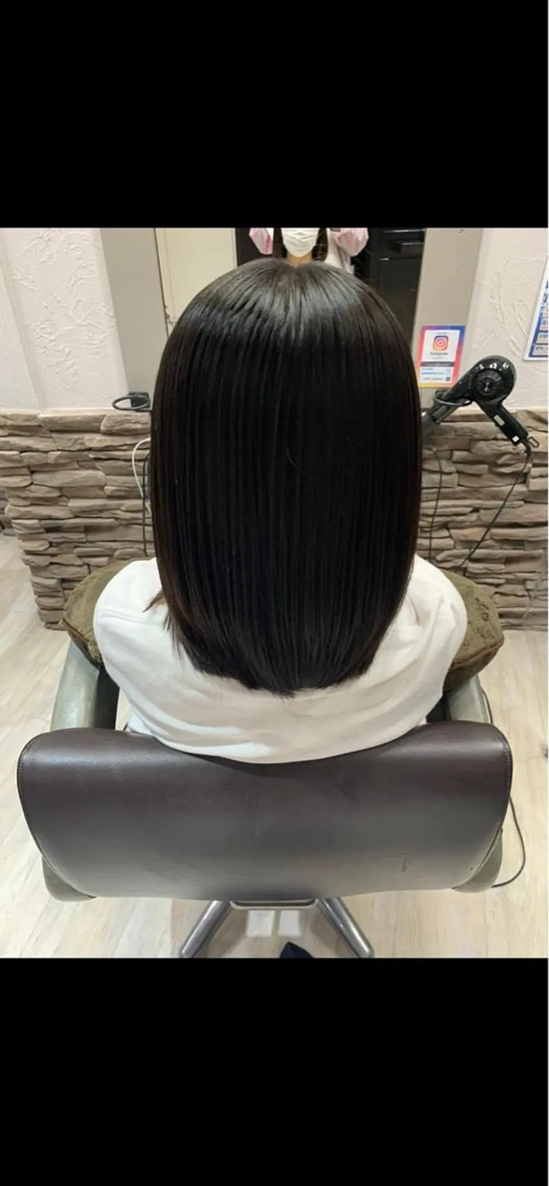 ミディアム PANOL 秀島のヘアスタイル