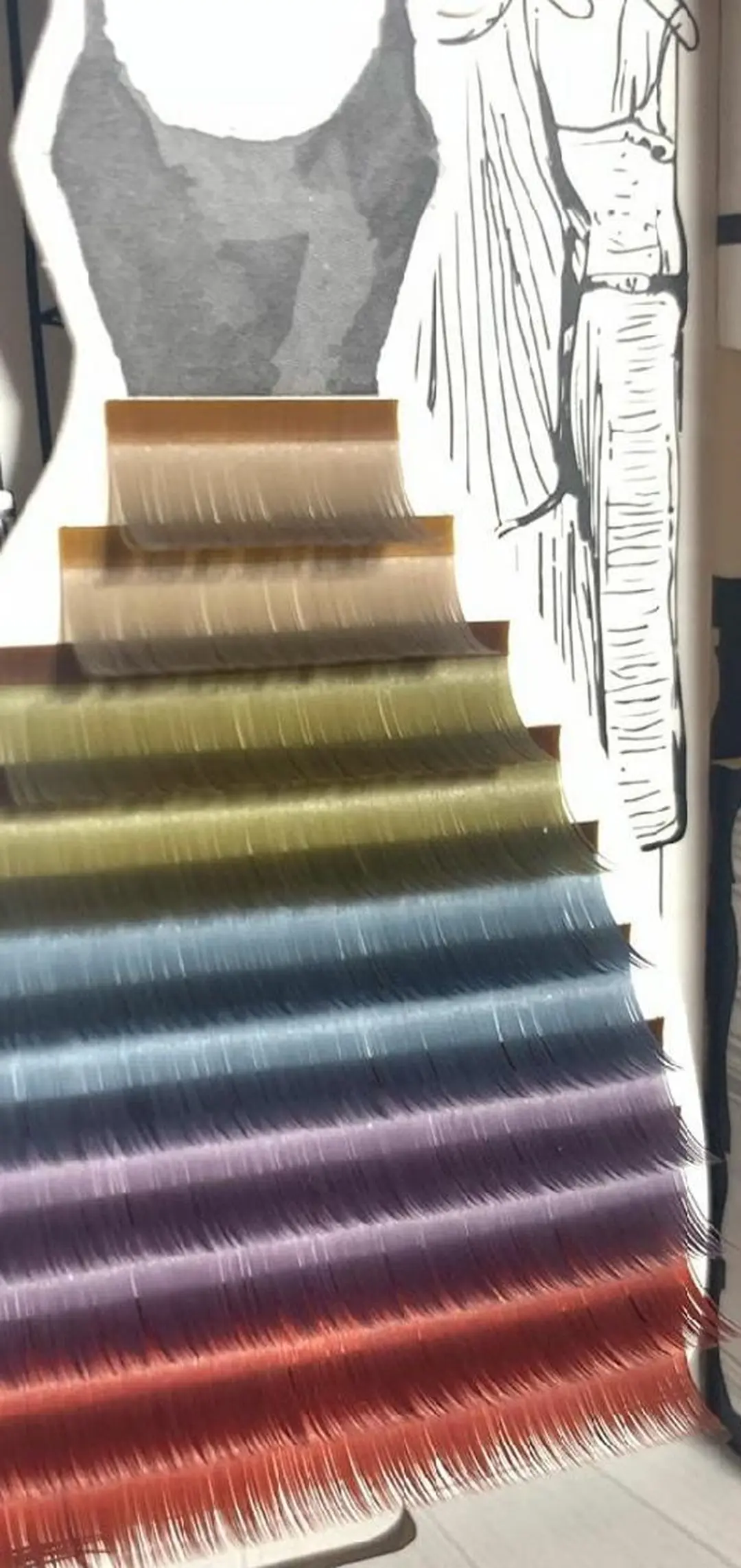 マツエク・マツパ フラットラッシュ EMMA plus．のマツエク・マツパデザイン