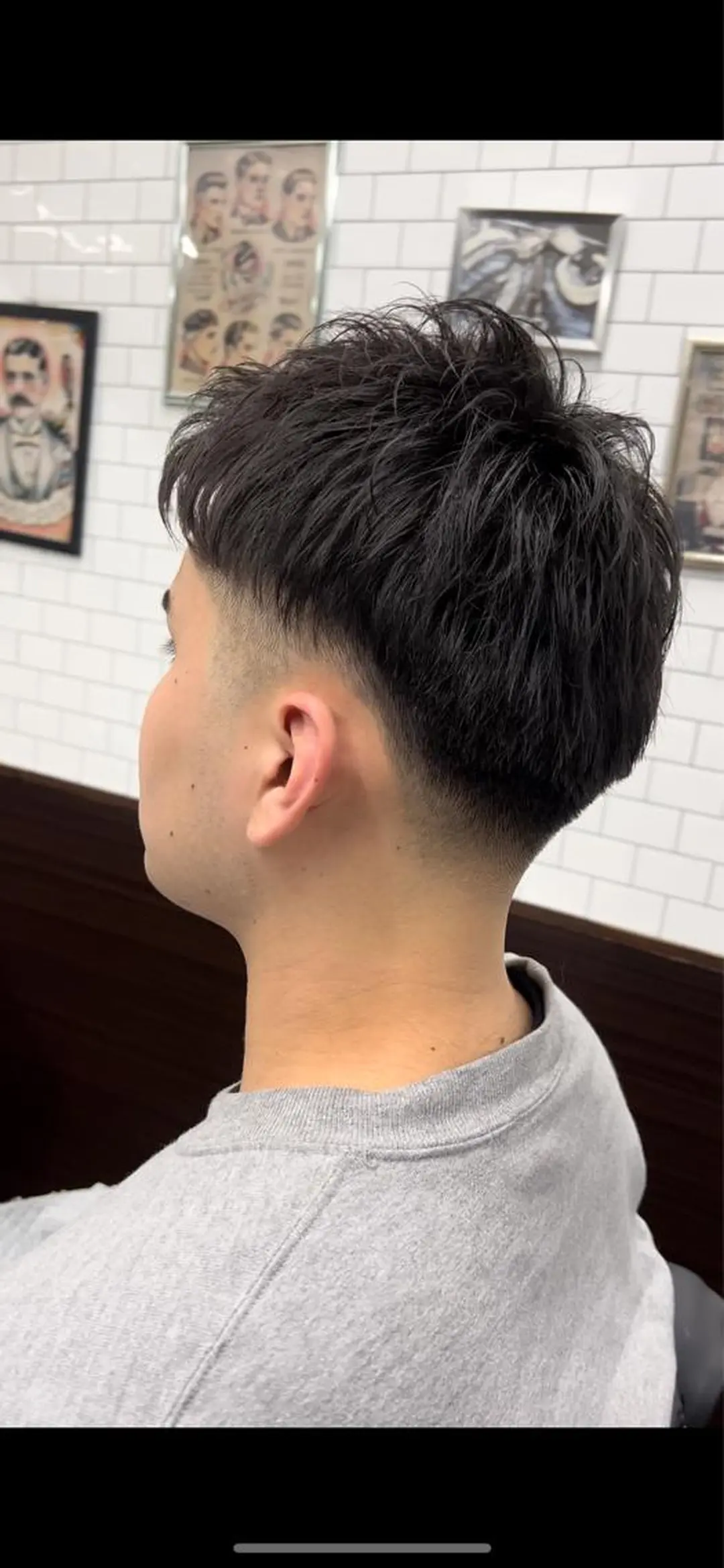 ショート メンズ B.B.Cams西原店所属・無料フェードモデル 募集中‼️安座間💈のヘアスタイル