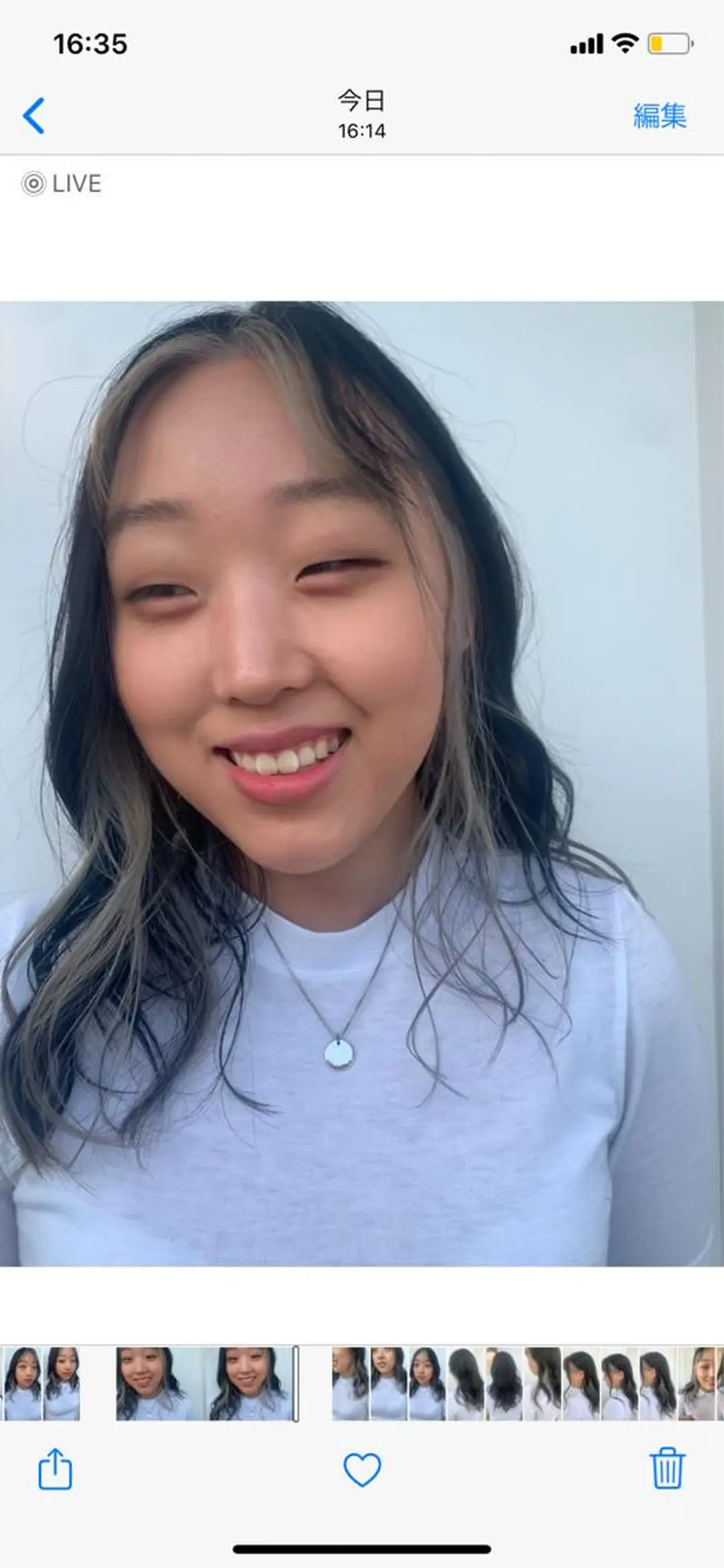 ミディアム カラー ミストバング フェイスフレーミング 顔周りカット ヘアカラー 中目黒🌼 🌼ハナのヘアスタイル