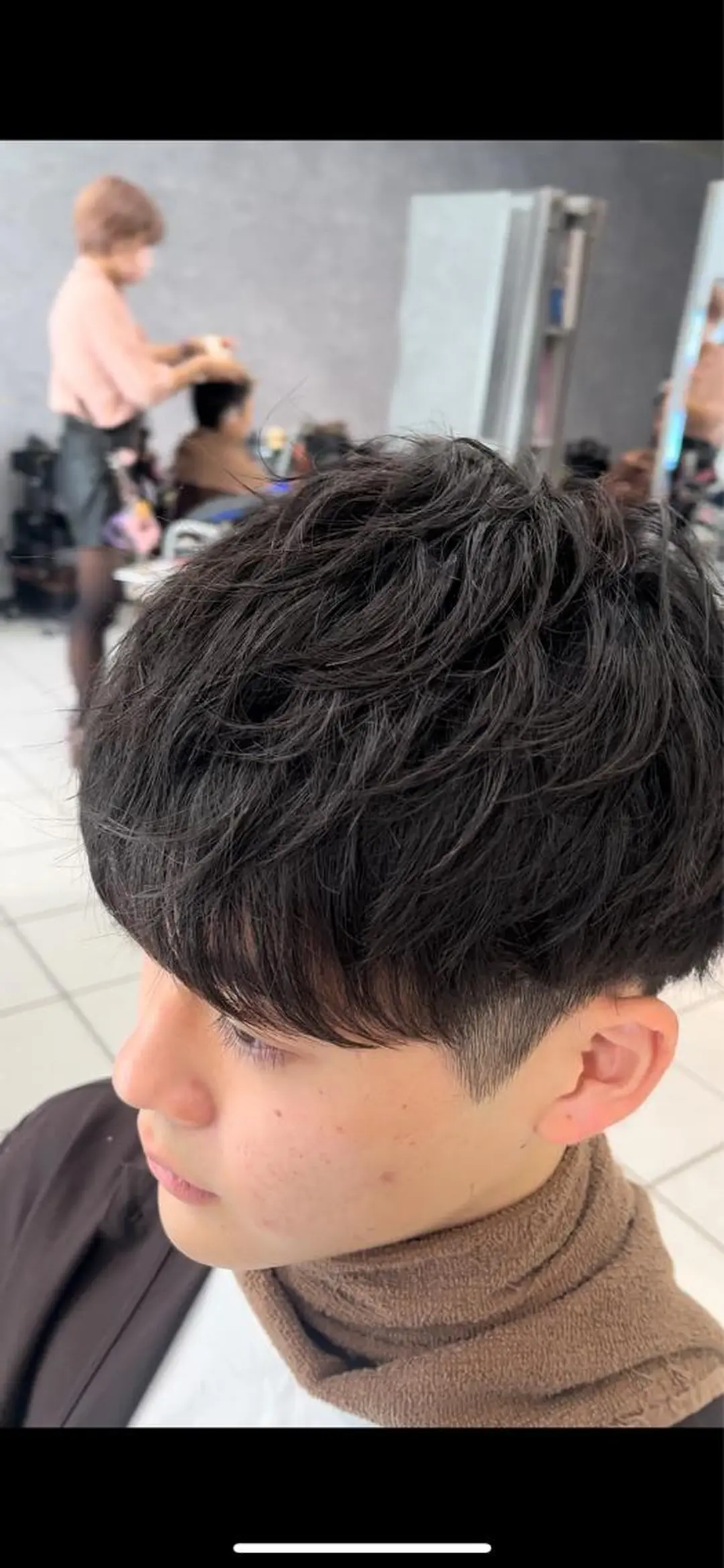 ショート ヘアアレンジ メンズ マッシュ ヘアセット メンズ特化【平吉蓮】 ひらよしれんのヘアスタイル