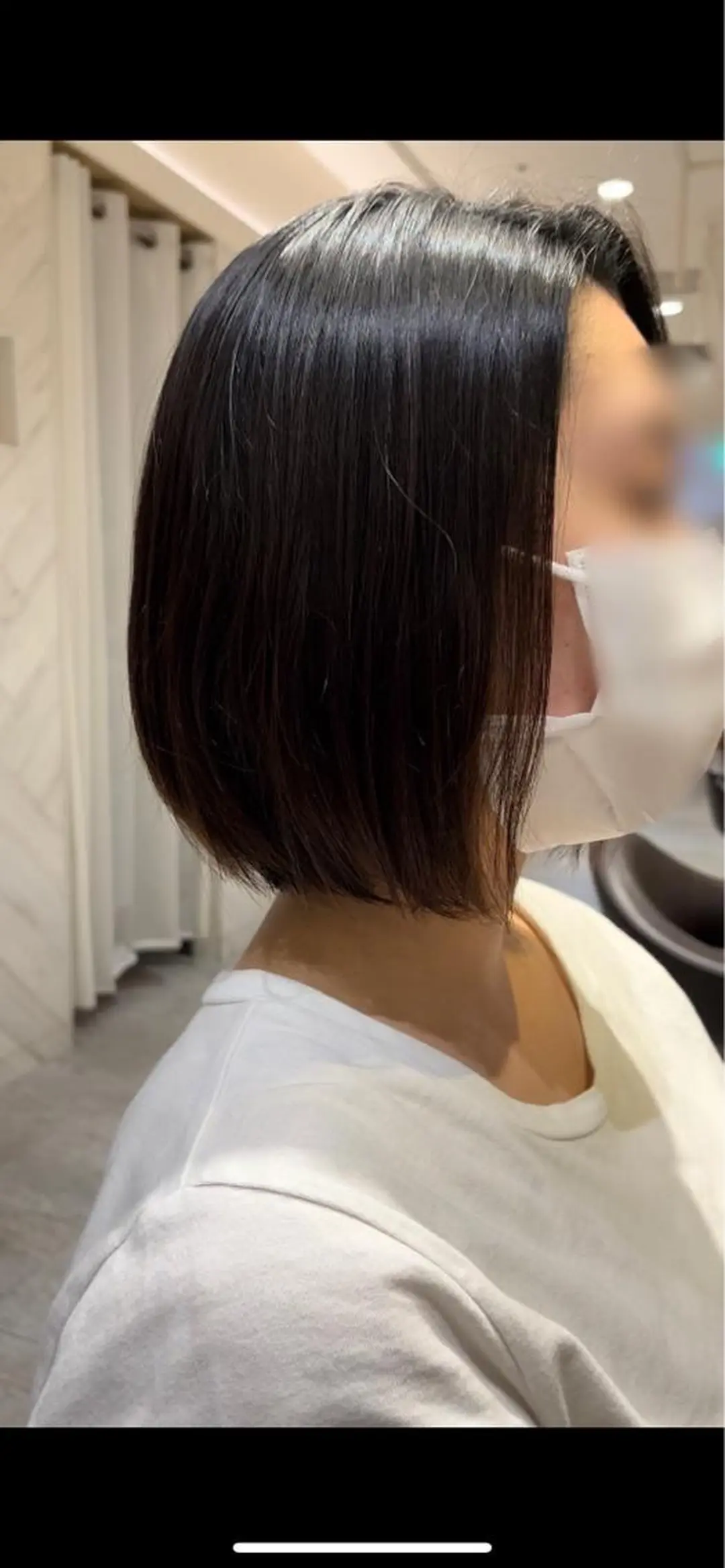 セミロング ボブ 外ハネヘア 酒井 将大のヘアスタイル