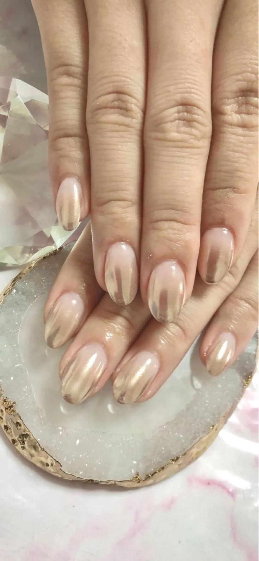 セミロング カラー キッズ ネイル マツエク・マツパ 💎ビューティサロン 湘南 RIRAN💎のネイルデザイン