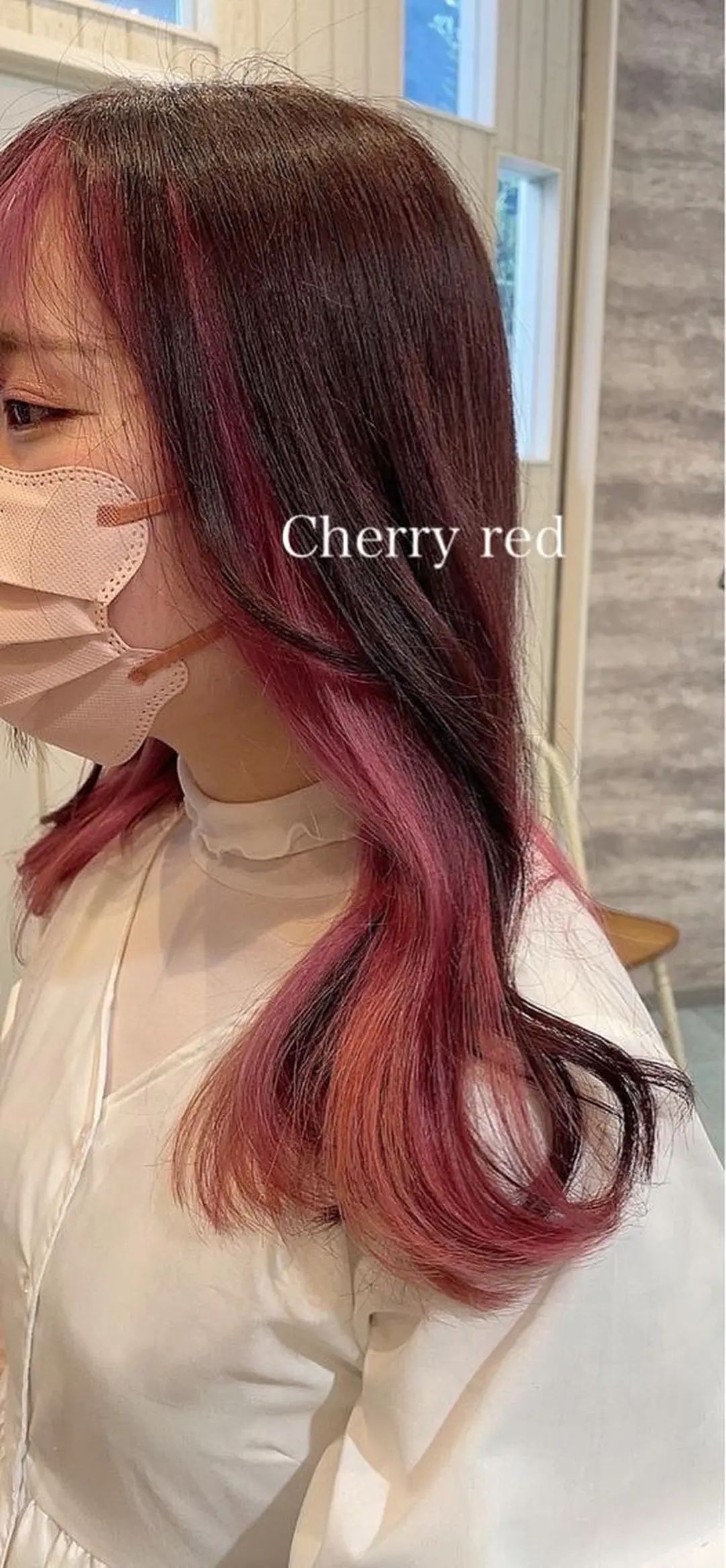 セミロング カラー ブリーチ ダブルカラー グラデーションカラー ハイライトカラー インナーカラー 💈Blanco💈 カラー&ケア🌈のヘアスタイル
