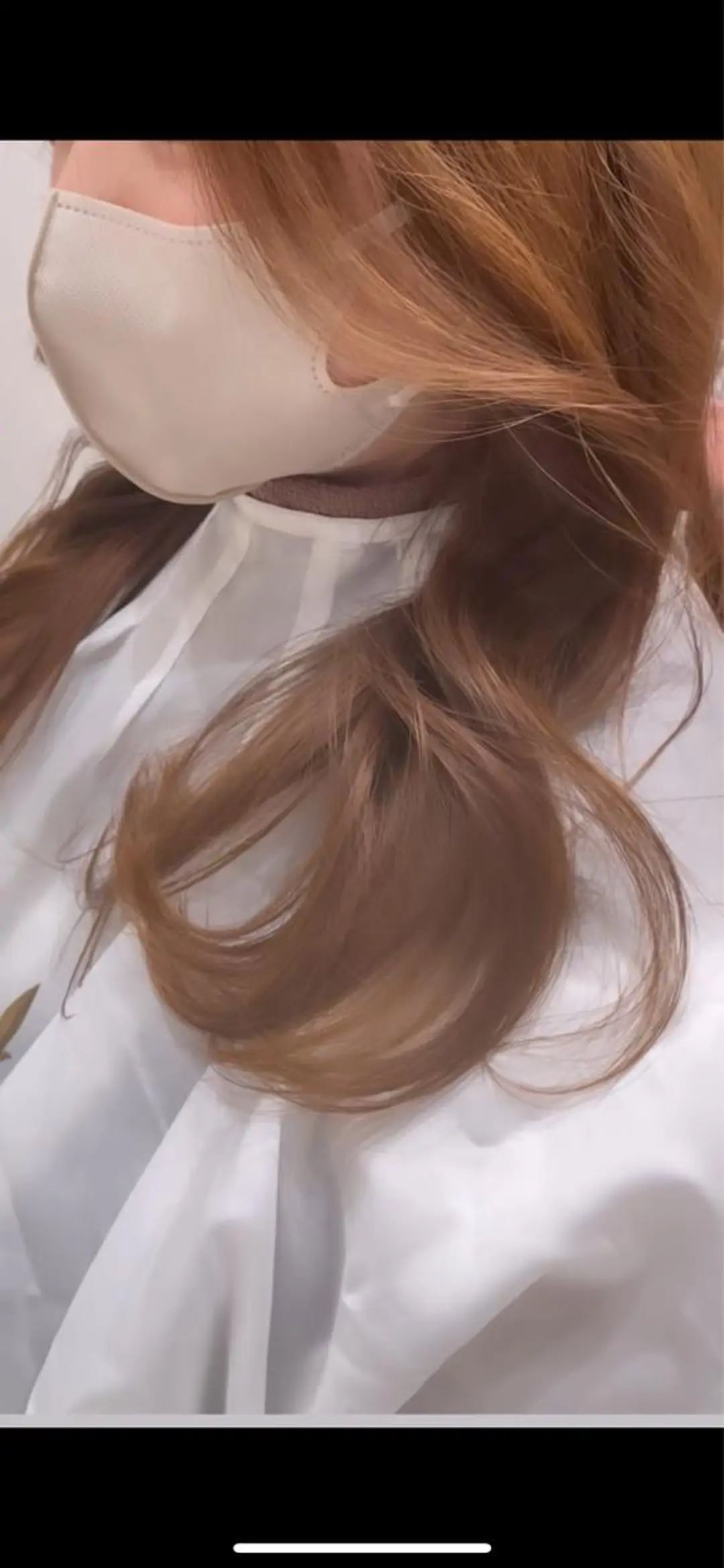 セミロング くびれショート/パー マ/🐬永井瑠栞🐬のヘアスタイル