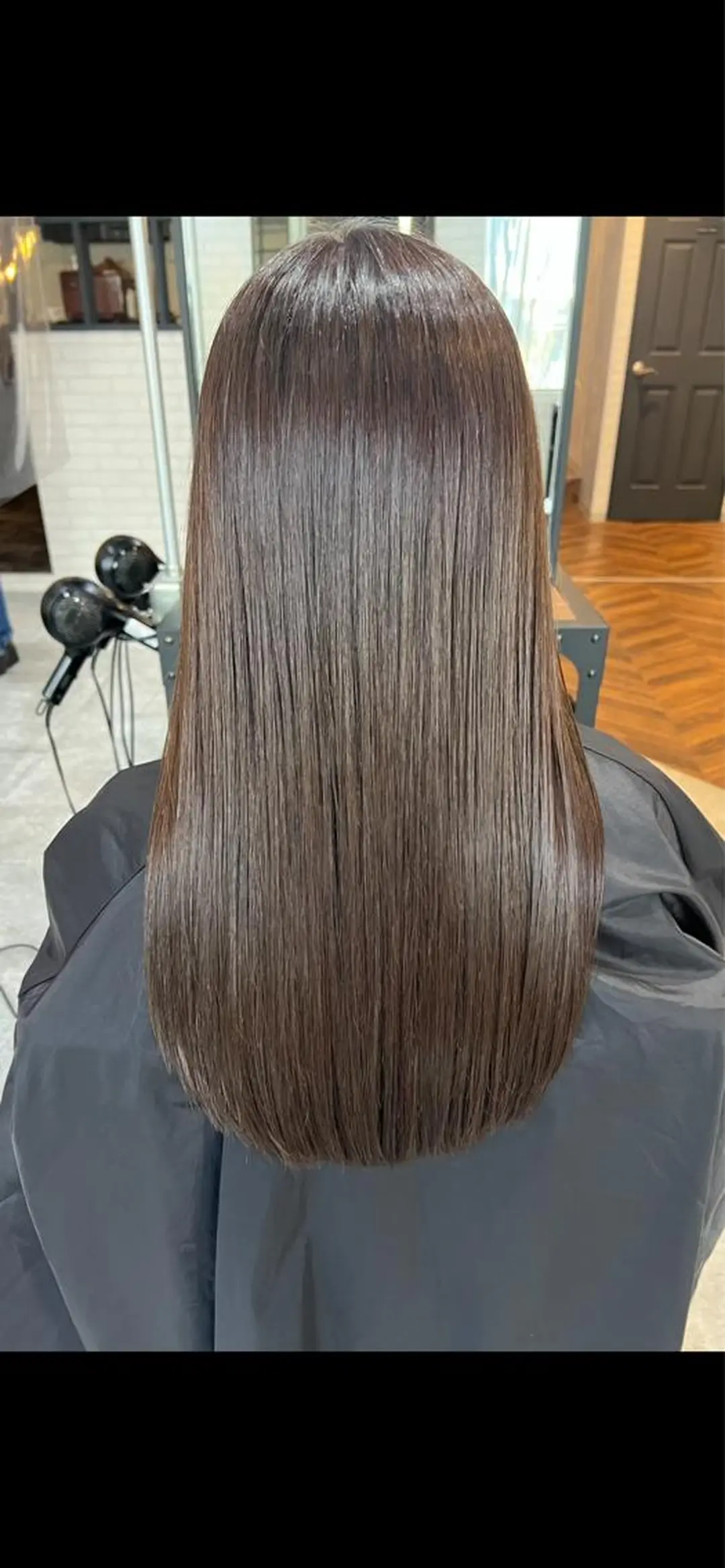 ロング パーマ 縮毛矯正 カット ヘアカラー 縮毛矯正 福田　洋樹 /  zina博多のヘアスタイル