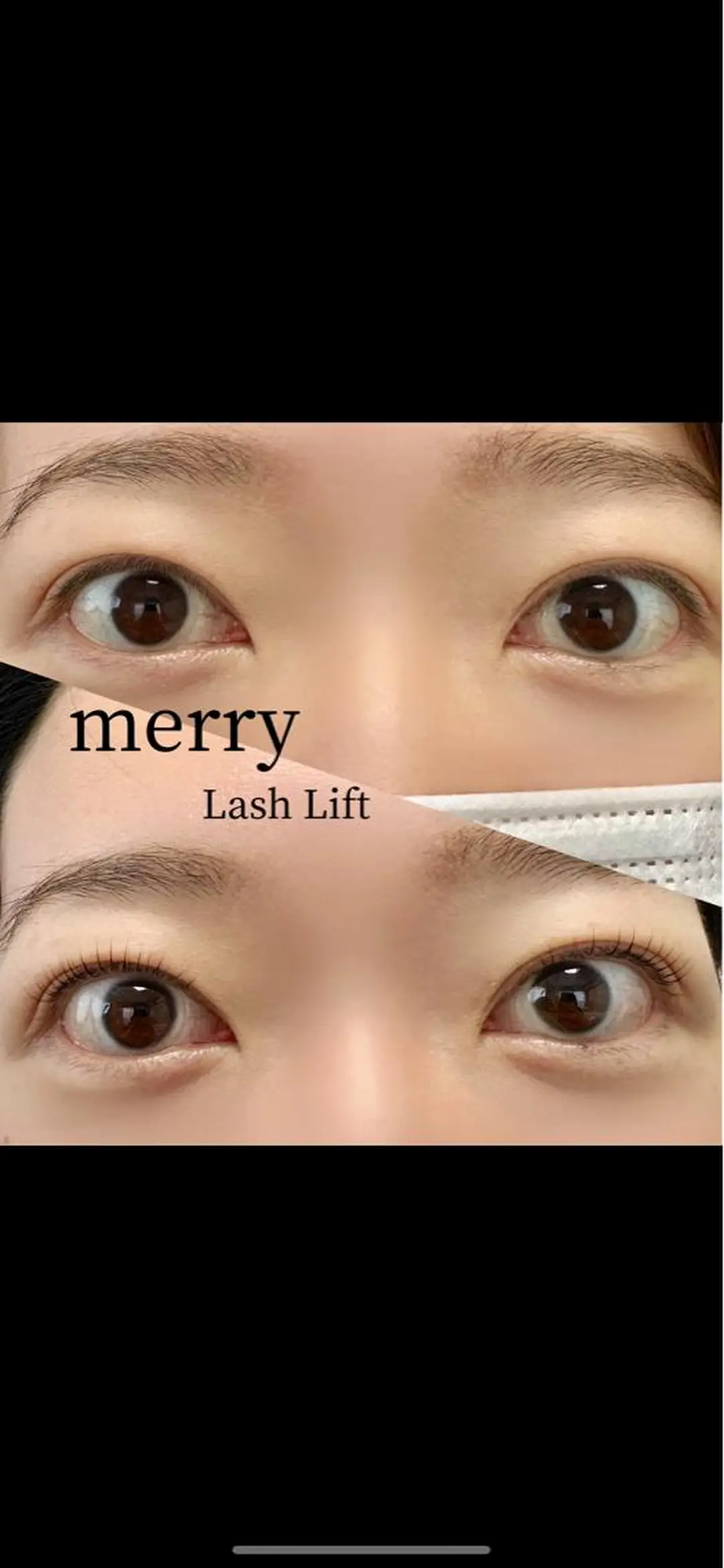 マツエク・マツパ merry Lash Liftのマツエク・マツパデザイン