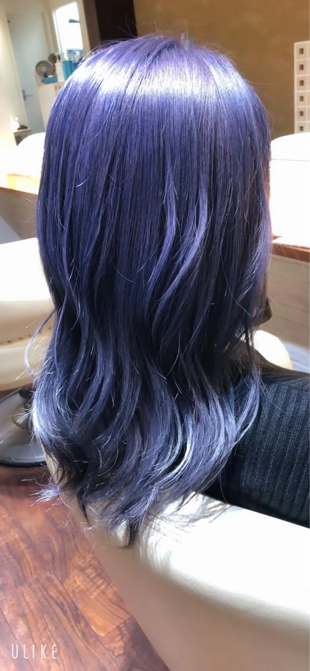 セミロング カラー ラベンダーカラー CoCooN satoshiのヘアスタイル