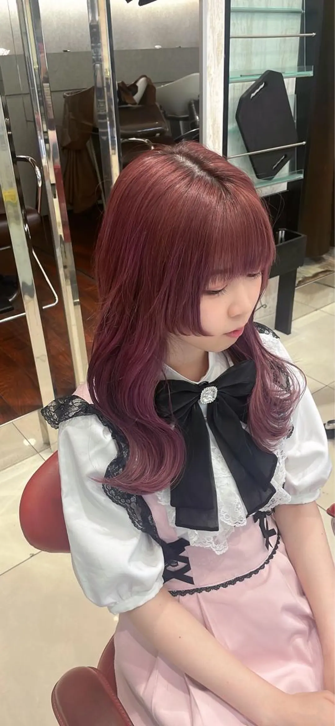 カラー ヘアカラー トリートメント EARTH 山﨑龍馬のヘアスタイル