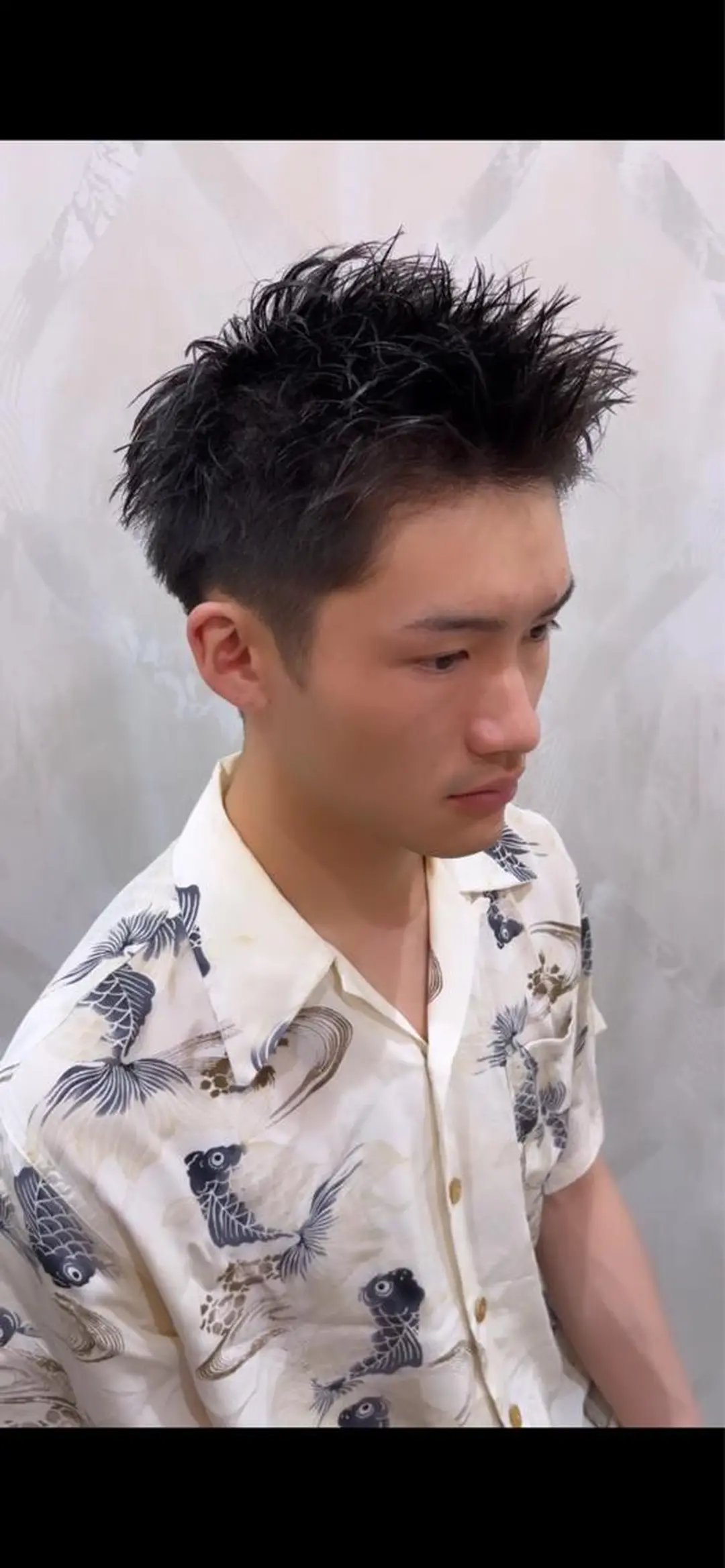 ショート メンズ スパイキーショート ショートヘア カット 原田 健斗のヘアスタイル