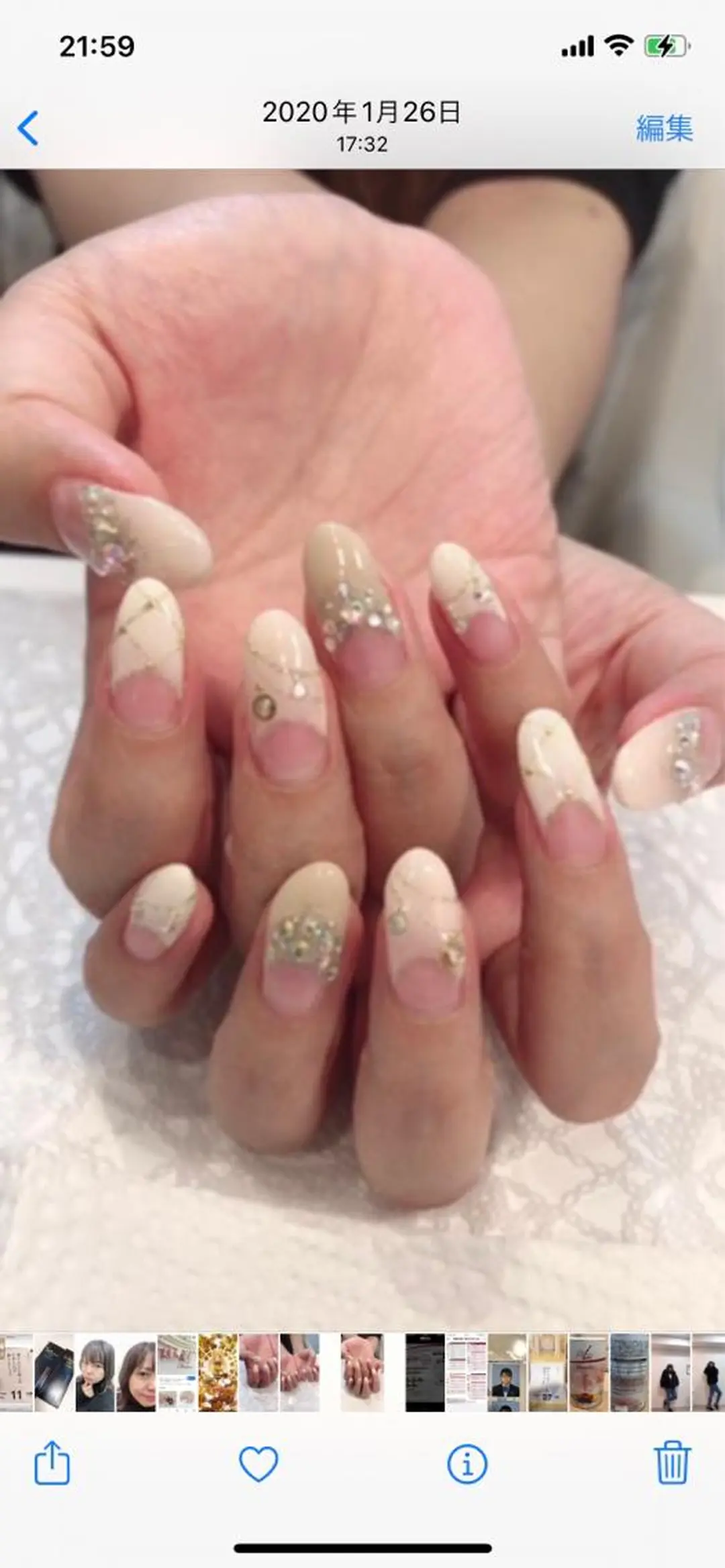 ネイル love girlのネイルデザイン