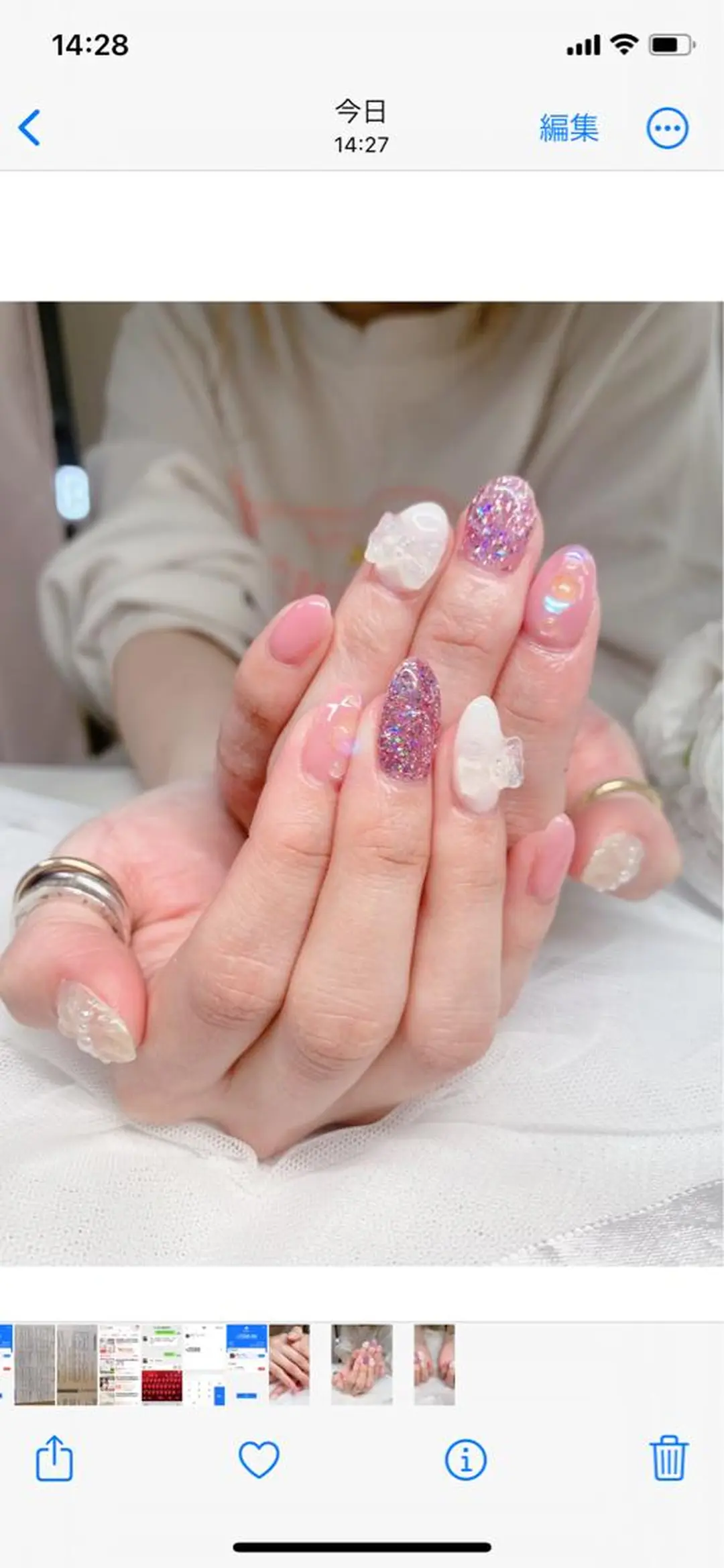 ネイル 春ネイル ハンドネイル ハンドケア Kira Nailのネイルデザイン