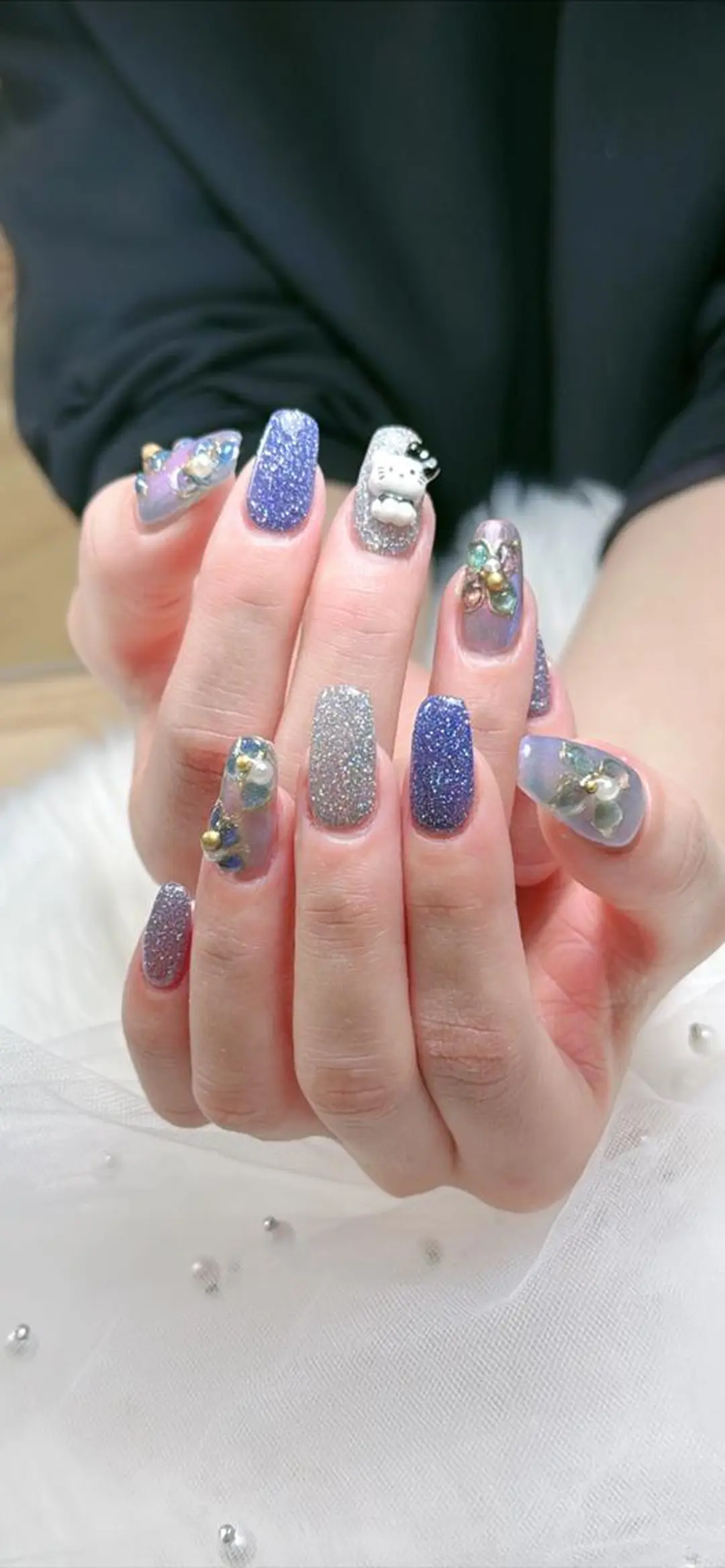 ネイル 長さ出し 持ち込み ネイルチップ Sunny houseのネイルデザイン