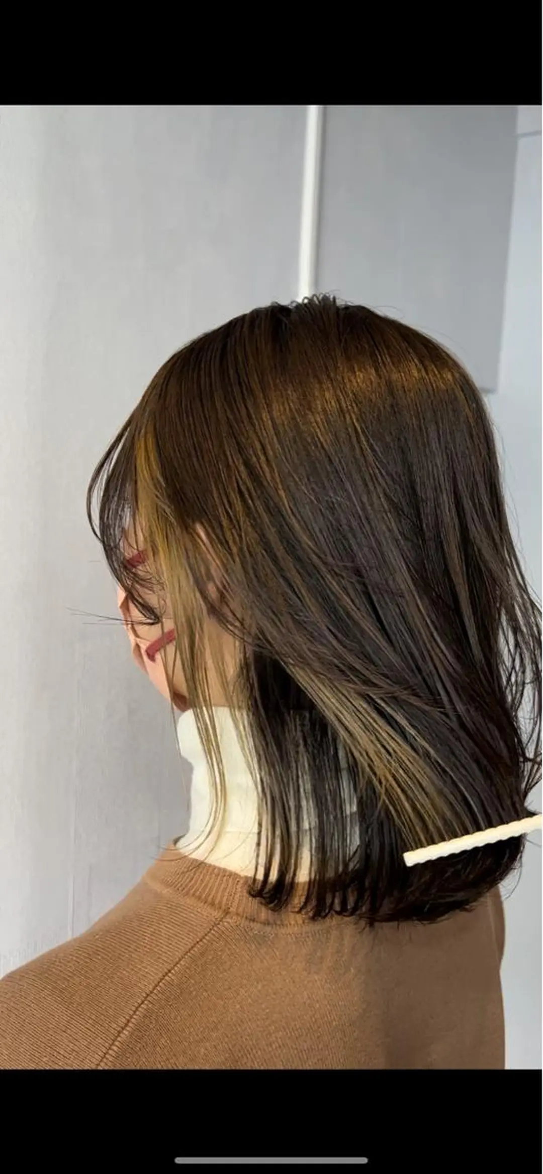 ミディアム カラー イヤリングカラー インナーカラー カット ヘアカラー トリートメント 🌈美髪✂︎艶色🎨 頭皮改善🍀TAKUのヘアスタイル