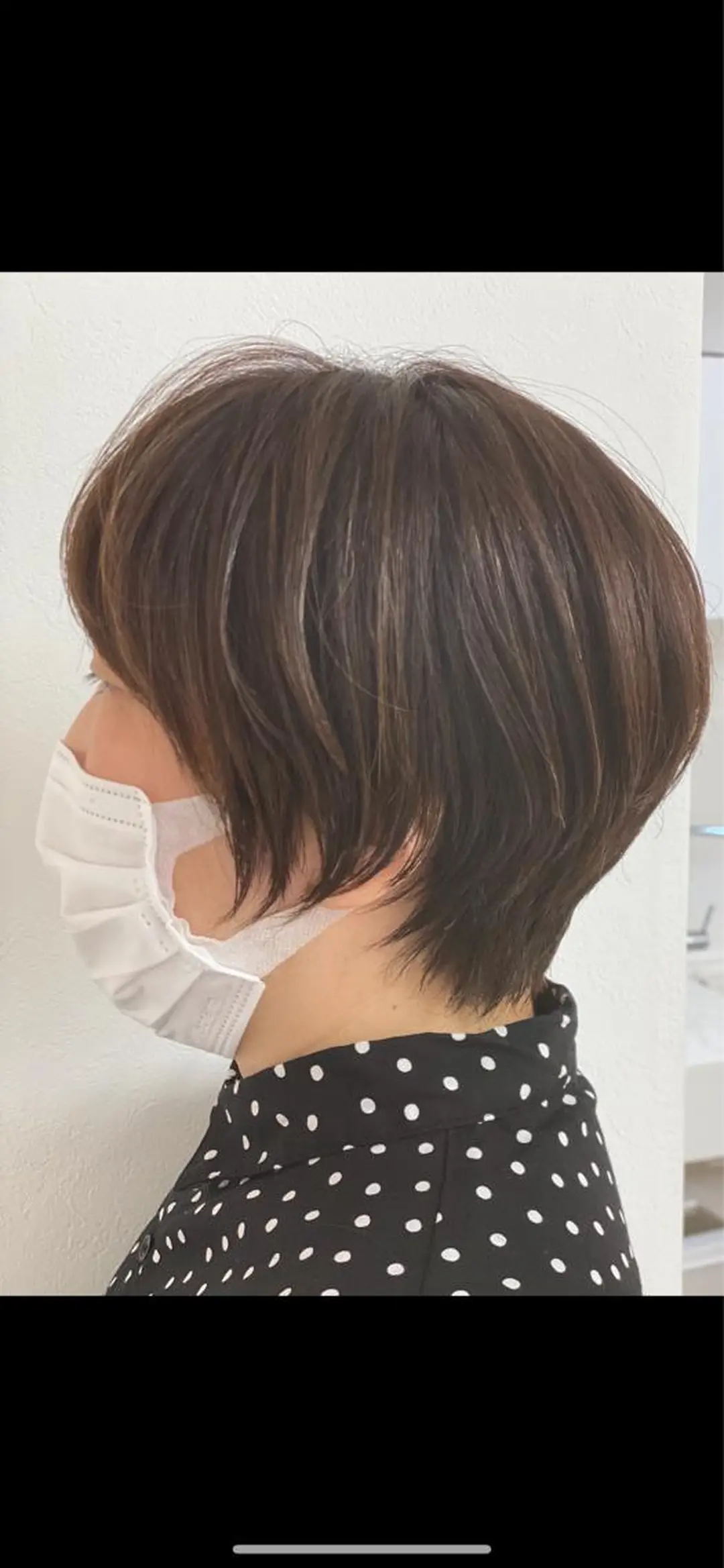ショート カラー くせ毛 ミセス ショートヘア カット ✨オール年代🆗 🤍内田亜由子のヘアスタイル