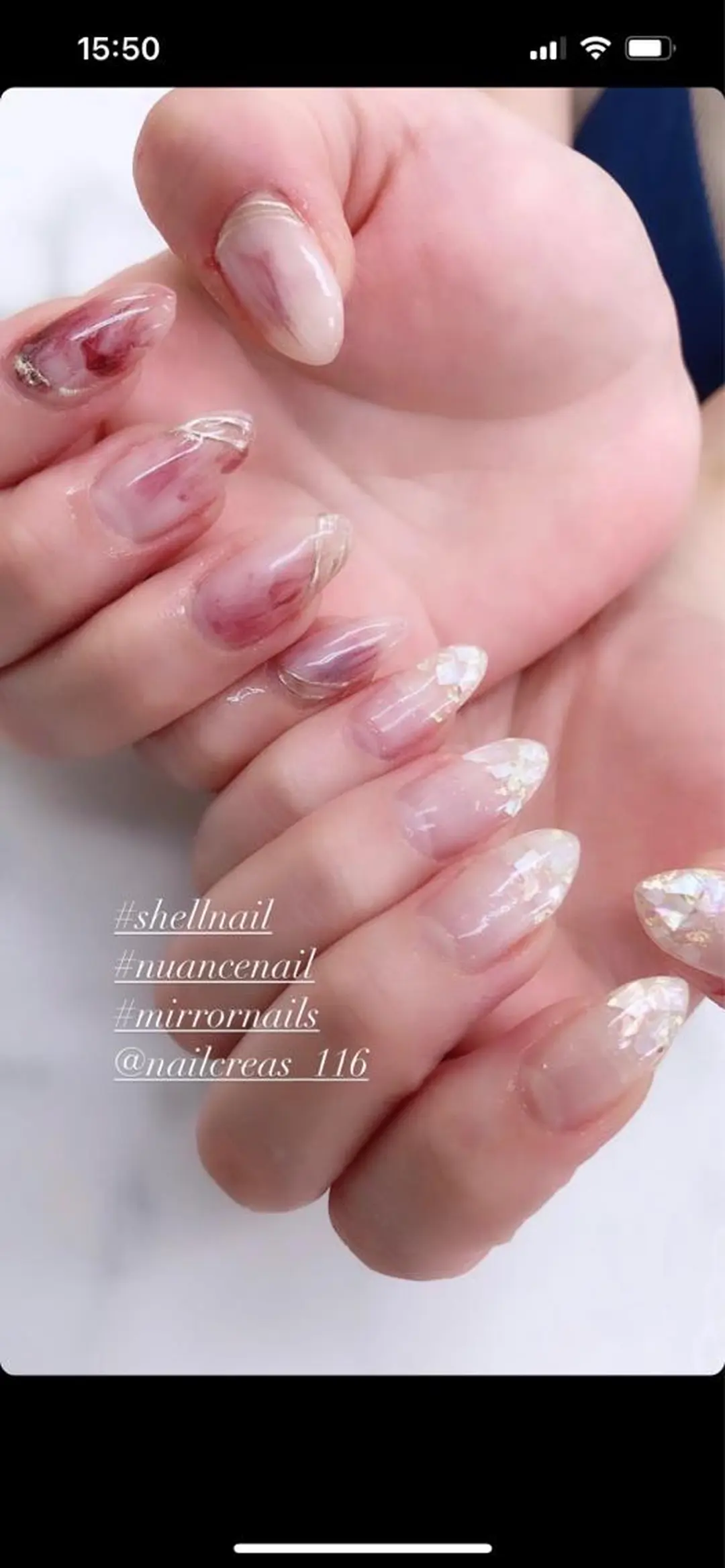 ネイル ネイルクレアズ所属・NAIL CREAs ネイルクレアズのネイルデザイン