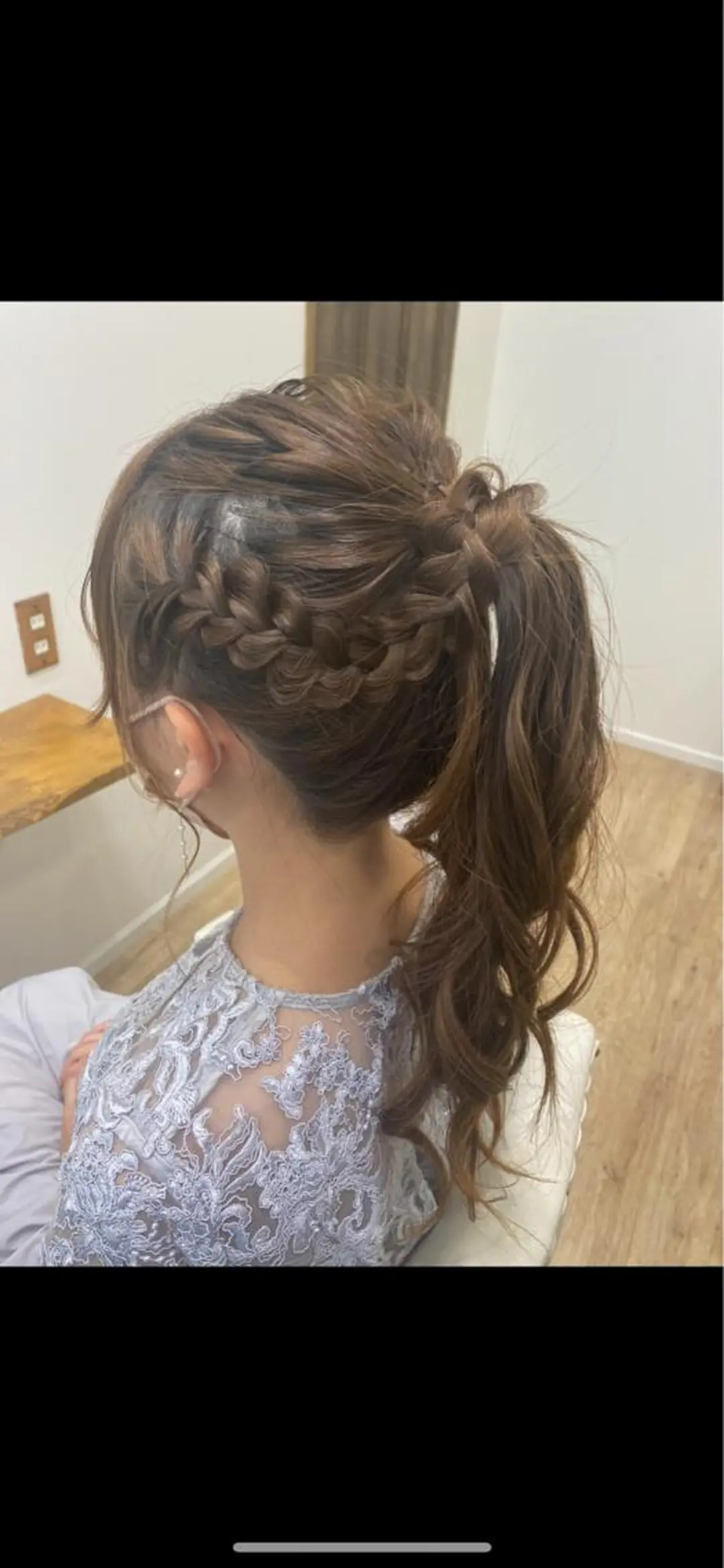 ロング ヘアアレンジ ヘアセット ZAZA YUKAのマツエク・マツパデザイン