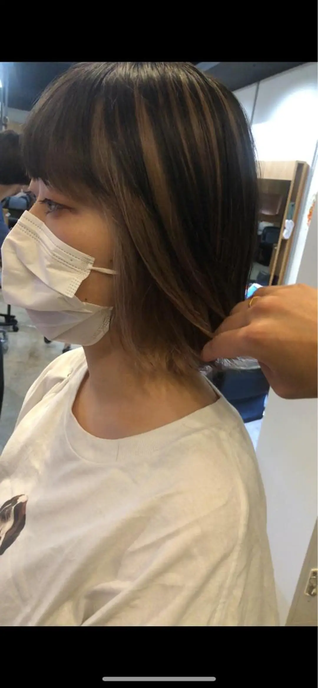 ショート カラー ボブ カット ヘアカラー トリートメント ショートカット🍃 岡元瑞貴のヘアスタイル