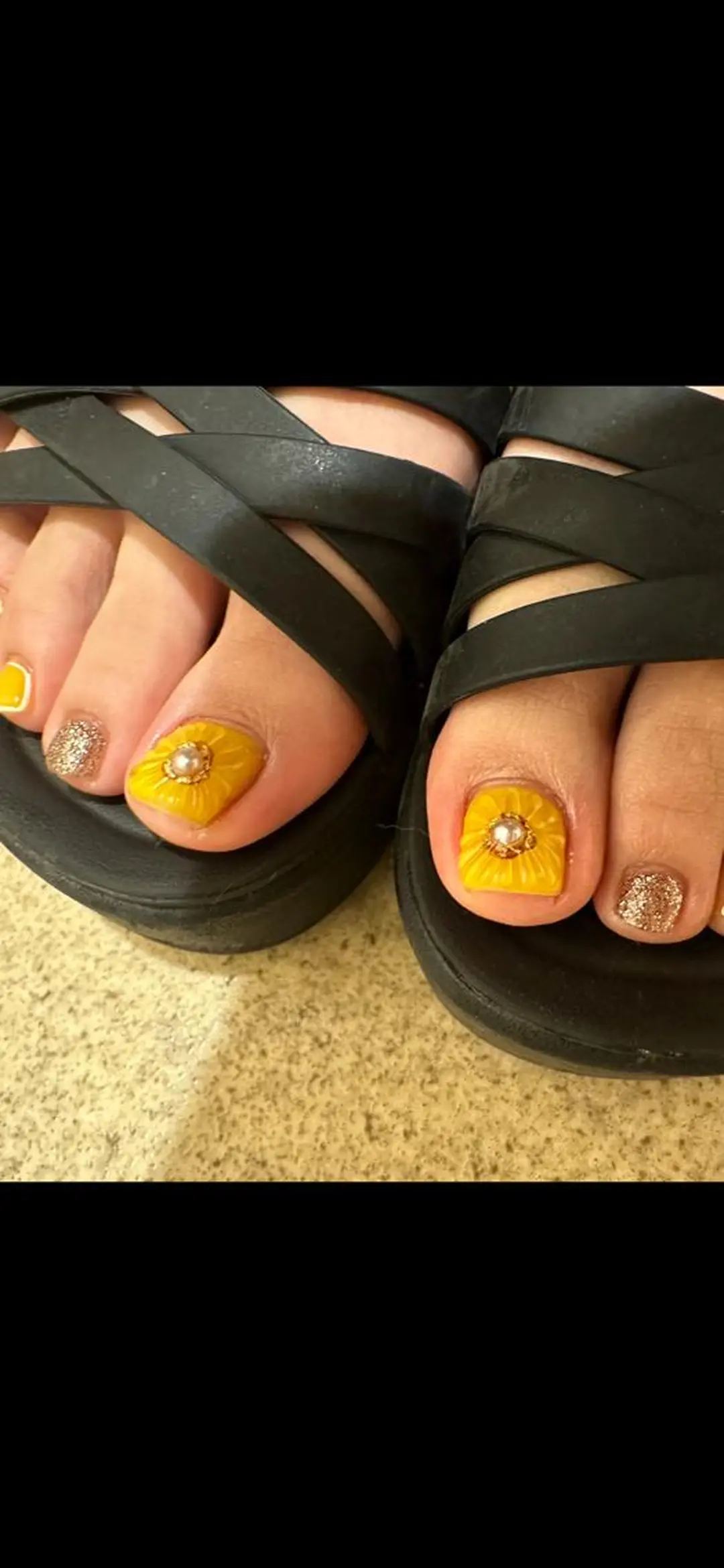 ショート フットネイル shandy nail所属・shandy nailのネイルデザイン