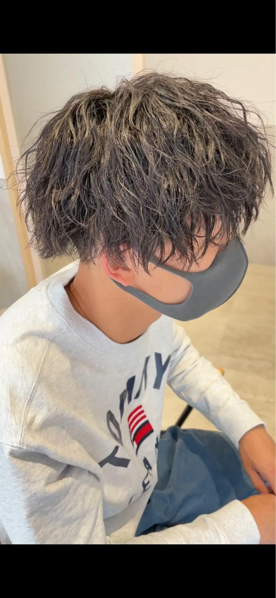 ショート カット パーマ GO TODAY シェアサロン 名古屋パルコ店所属・メンズカット/ 名古屋栄/村田亮太のヘアスタイル