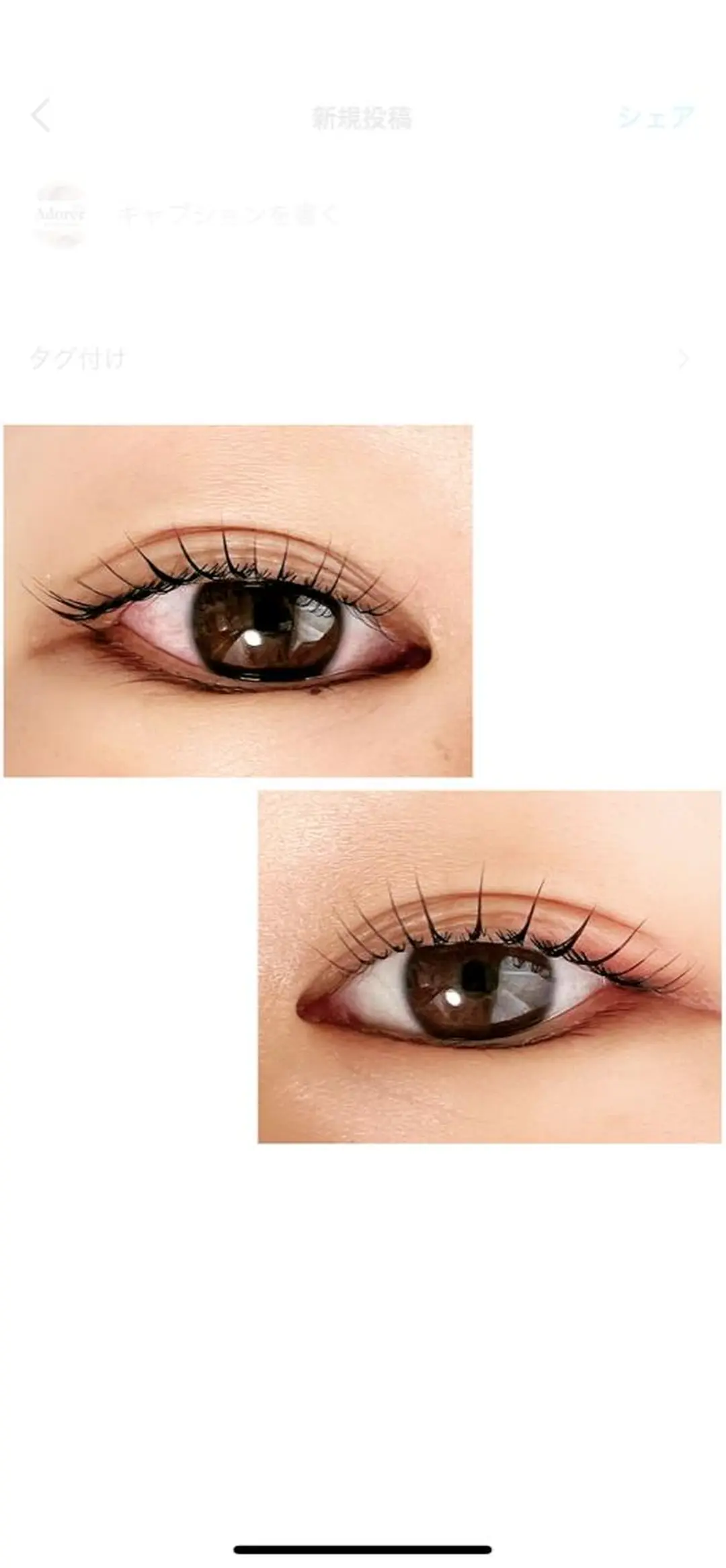 マツエク・マツパ Adorer(アドレ)所属・Adorer 🍀アドレ🍀のマツエク・マツパデザイン