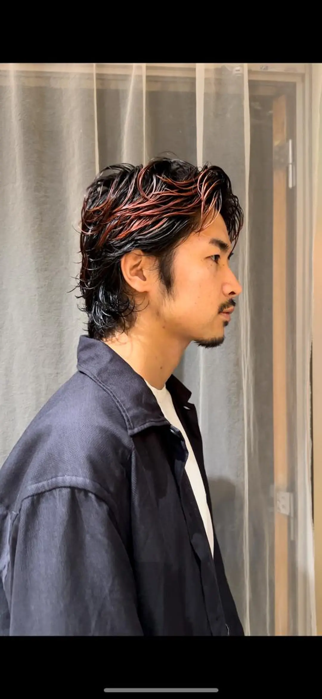 メンズ カット パーマ 似合わせカット /パーマ岡本淳平のヘアスタイル