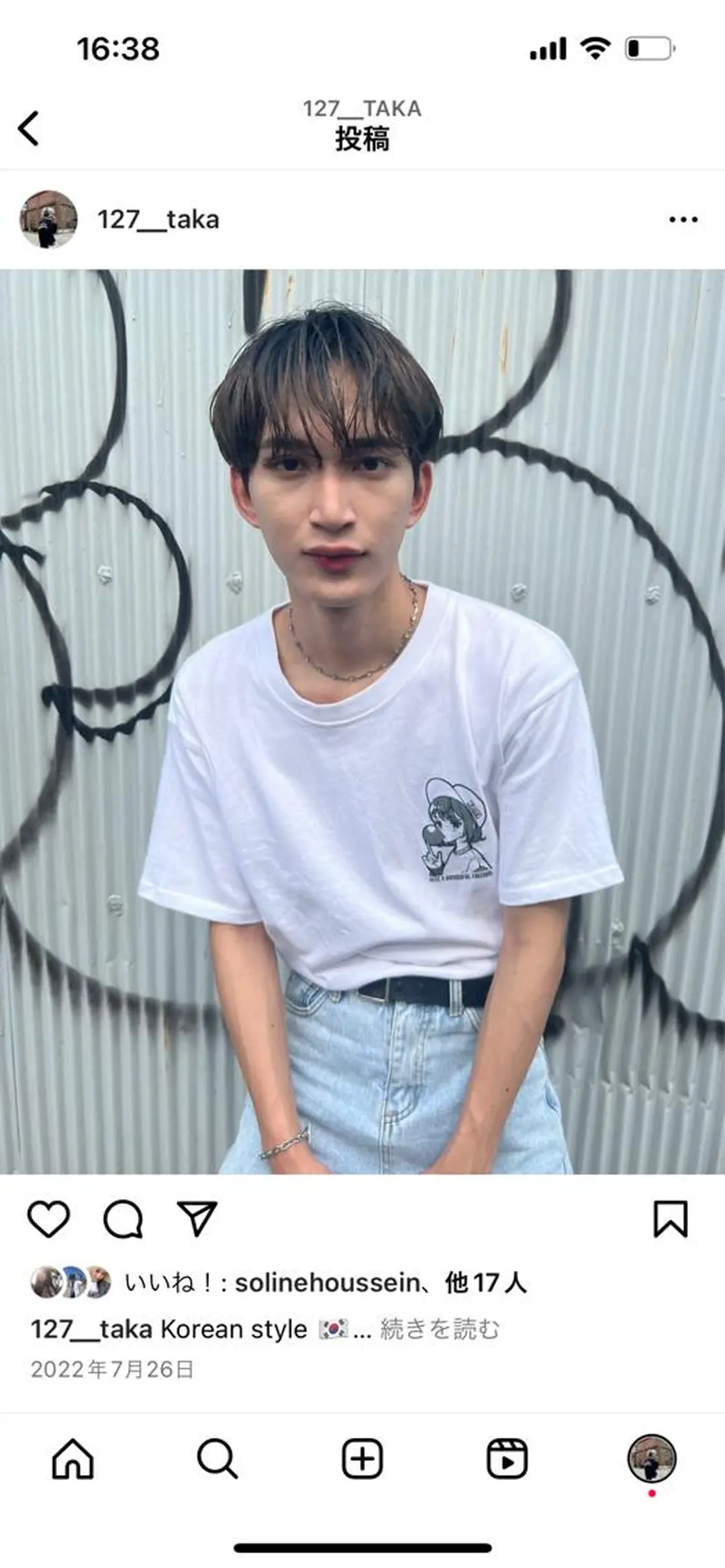 メンズ men’s Lapis 栄店所属・メンズヘア韓国ヘア Takaのヘアスタイル