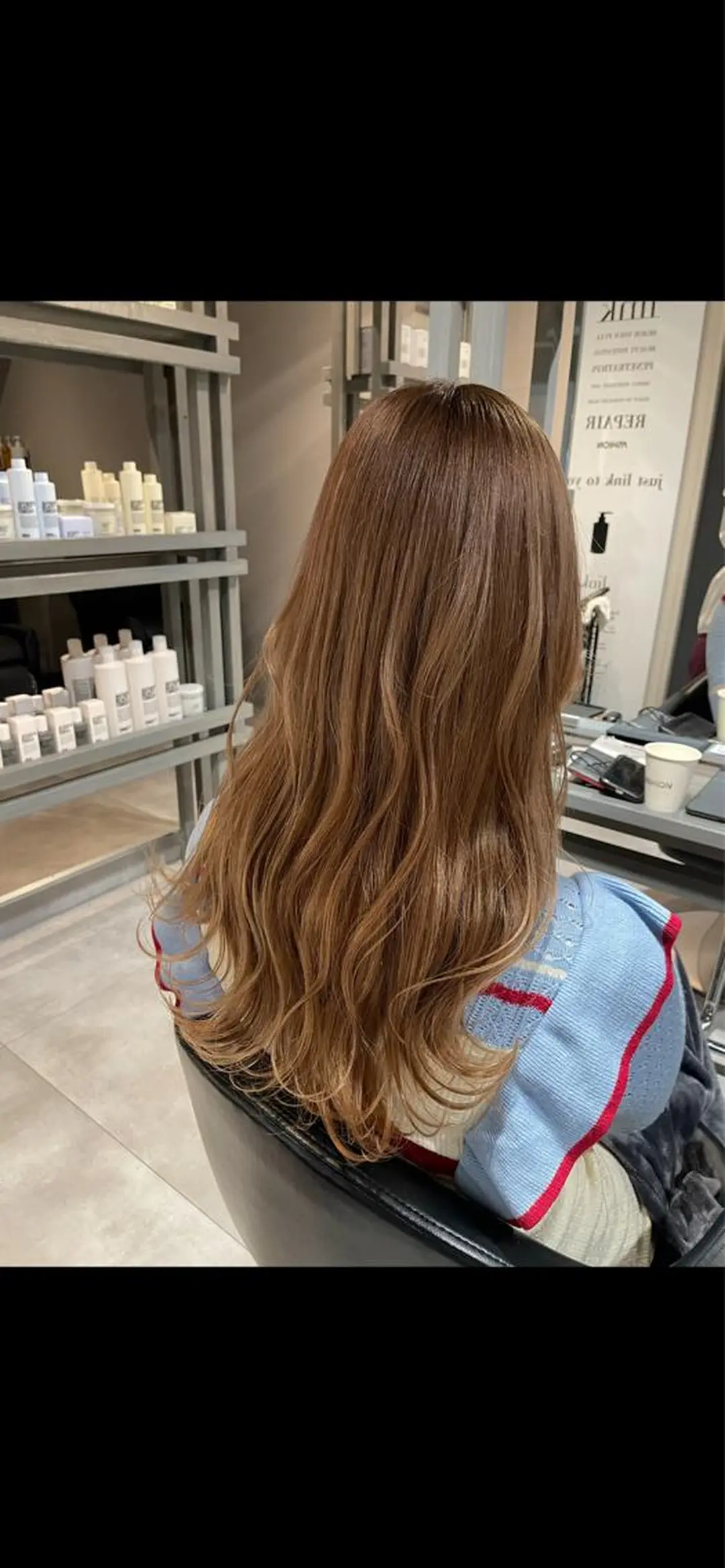 ミディアム カラー ヘアカラー トリートメント ブリーチ👩‍🦳/ ‪✂︎MANAMIのヘアスタイル