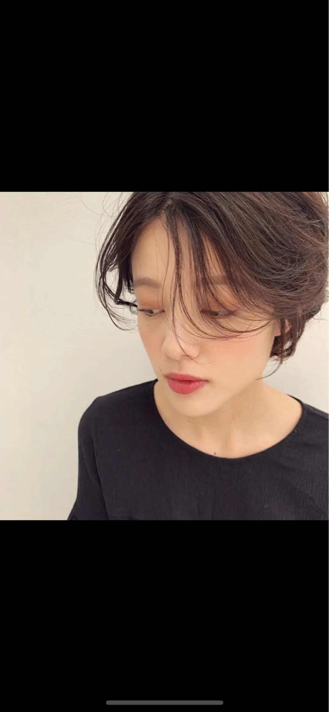 ショート ハッシュカット/ボブ /レイヤー/彩奈のヘアスタイル