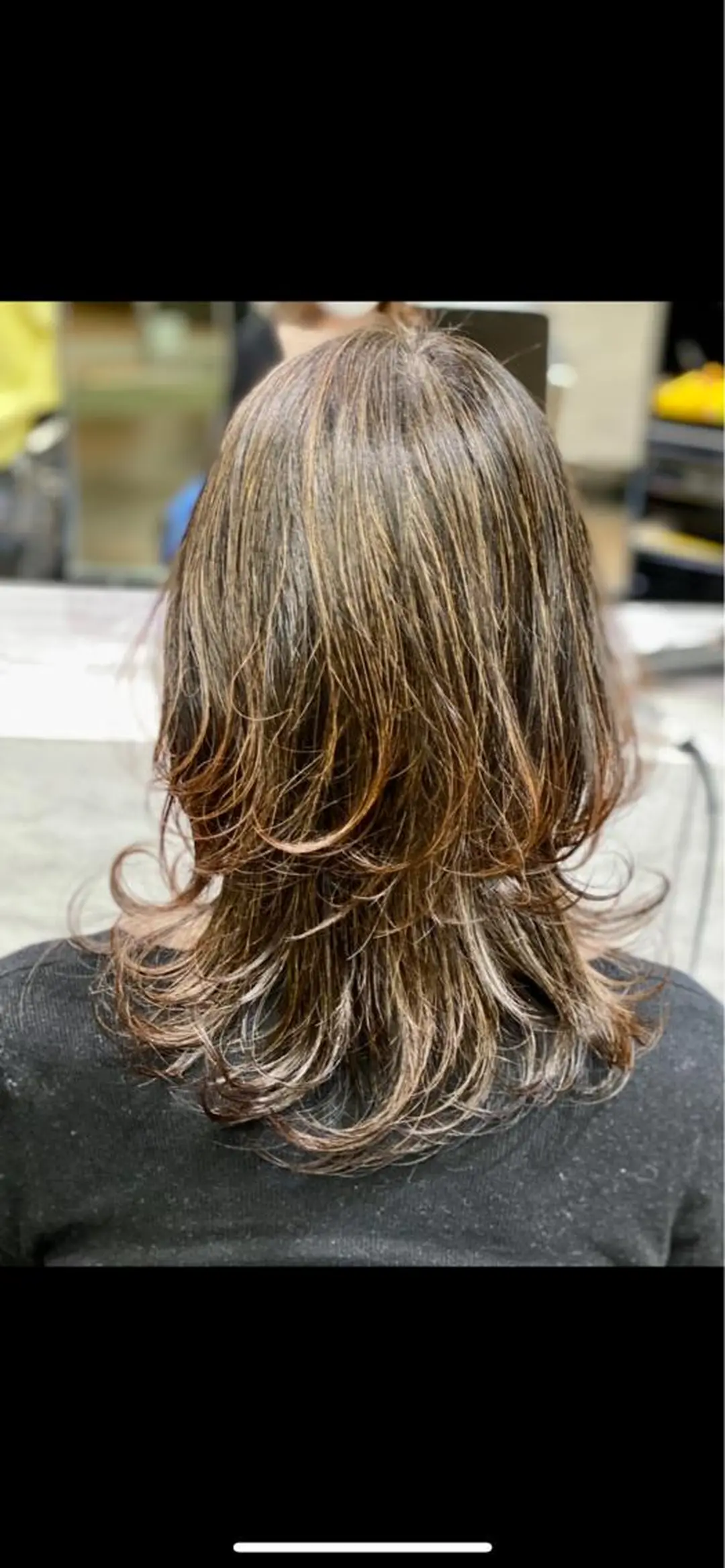 セミロング カラー グラデーションカラー ROBBY所属・松井美樹/似合わせ ガーリー・韓国のヘアスタイル