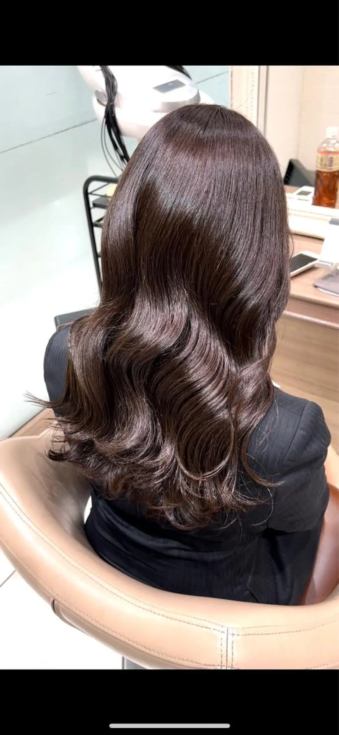 セミロング カット ヘアカラー トリートメント レイヤー×韓国 🇰🇷鈴木啓太のヘアスタイル