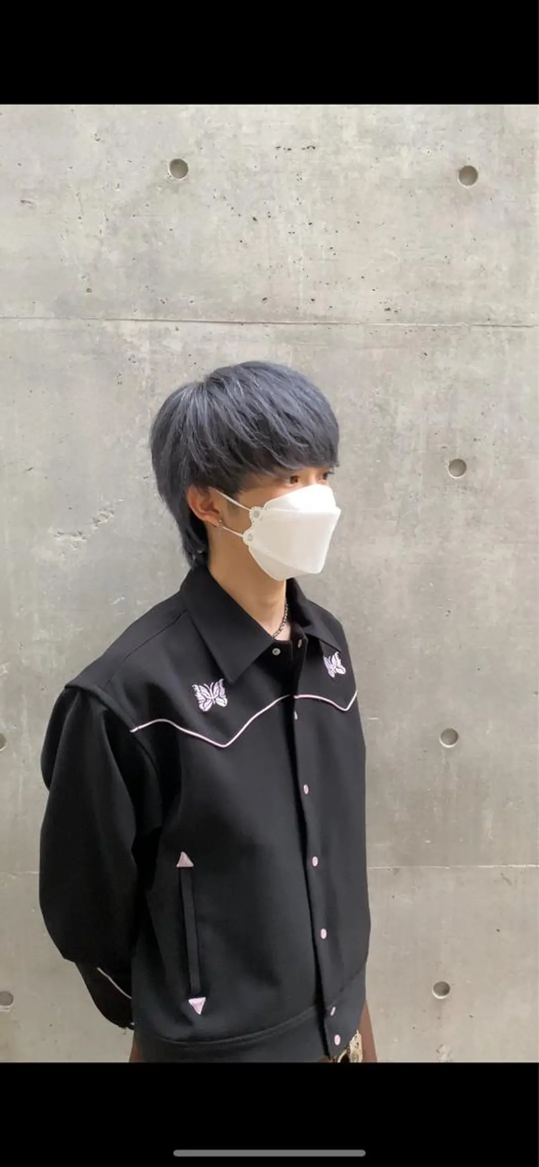 メンズ 透明感ブリーチ/ メンズパーマのヘアスタイル