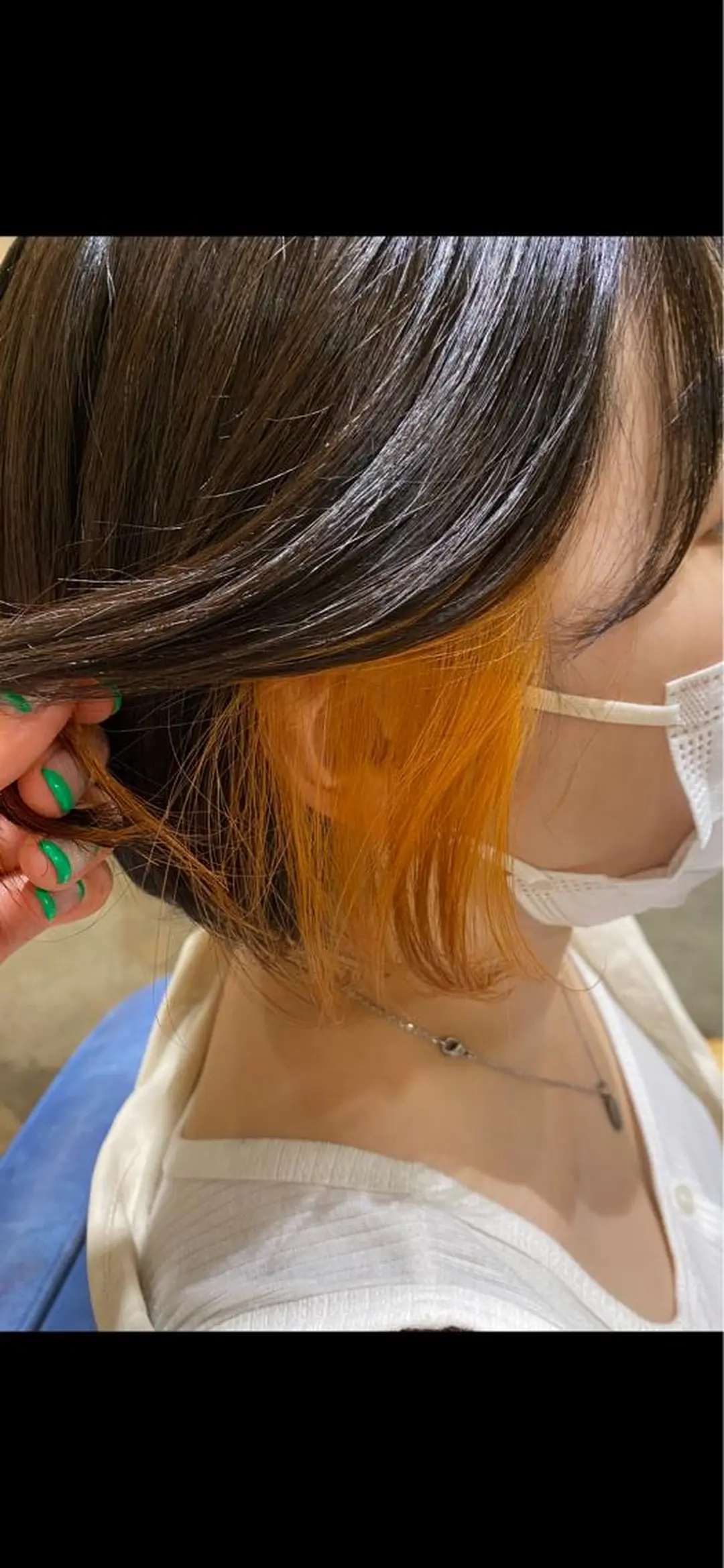 カラー ブリーチ ZAZA YUKAのヘアスタイル