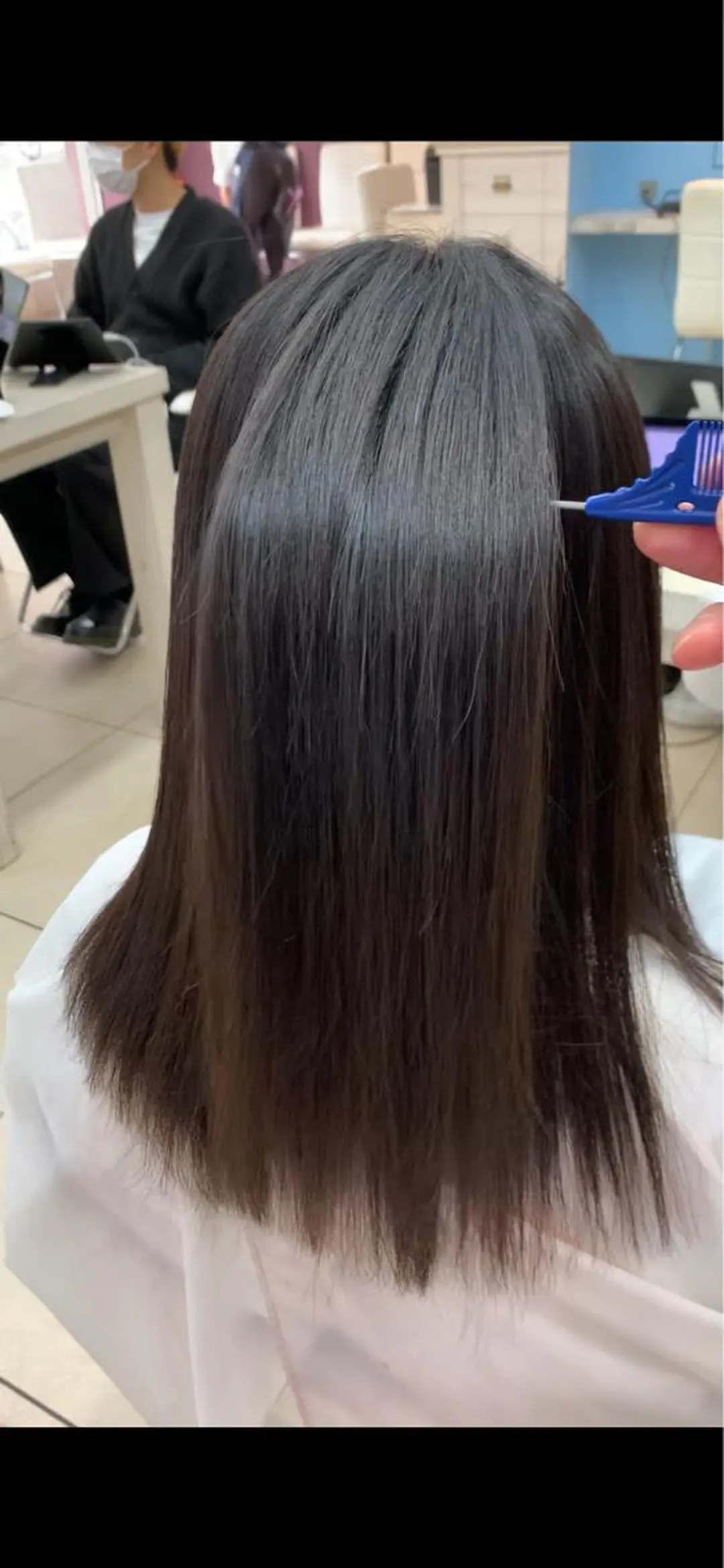 パーマ ウィチ所属・縮毛矯正と髪質改善 ⭐️桐生翼のヘアスタイル