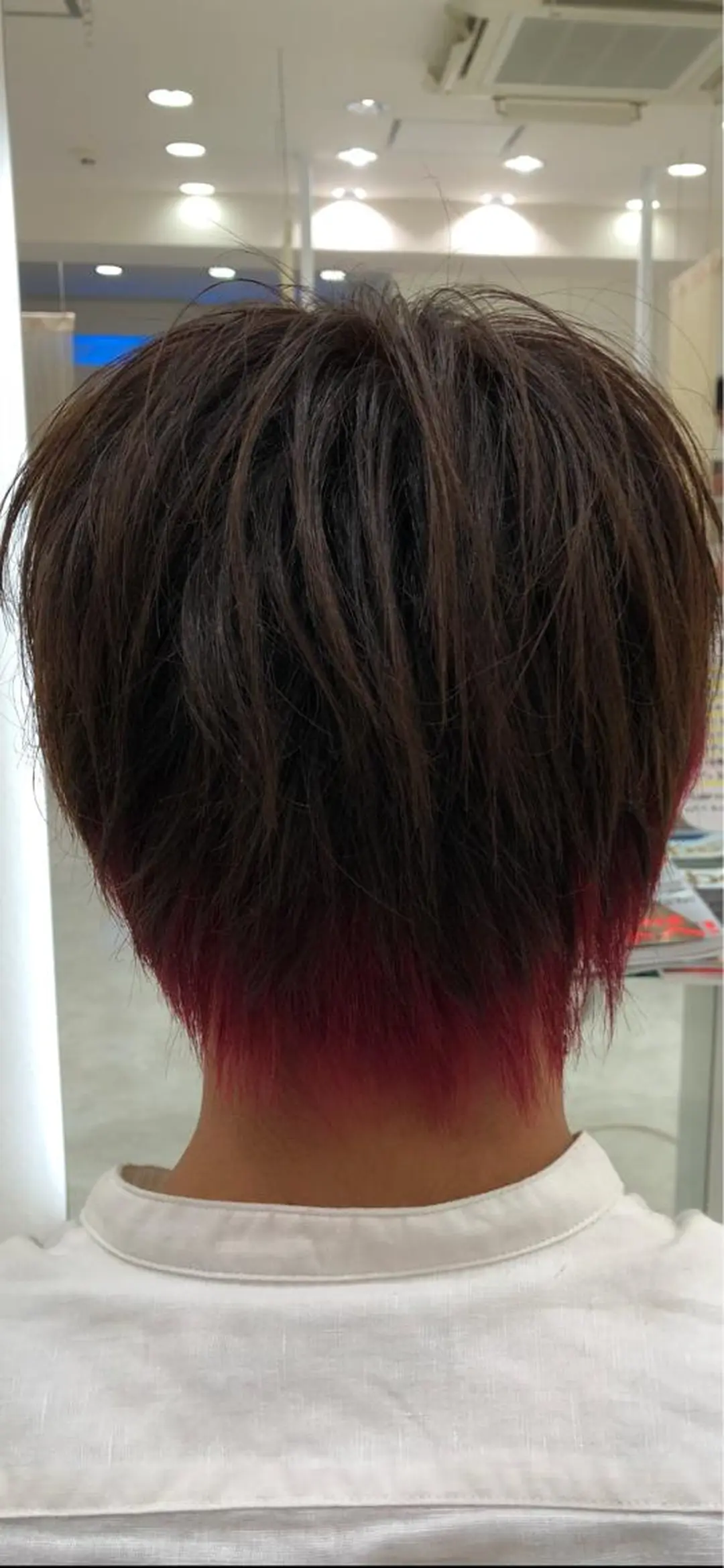 ショート カラー メンズ メンズインナーカラー インナーカラー 佐藤 祥太のヘアスタイル