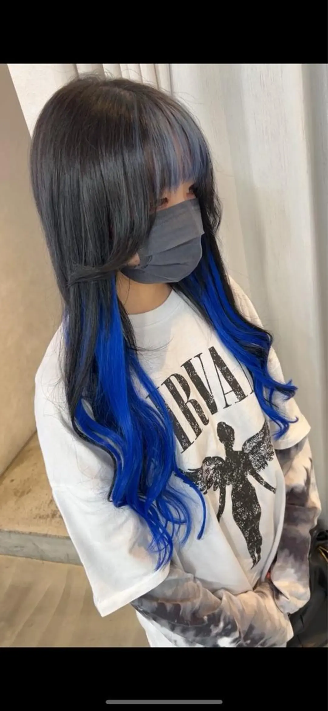 セミロング エクステ 安井まゆ _Box mico.のヘアスタイル