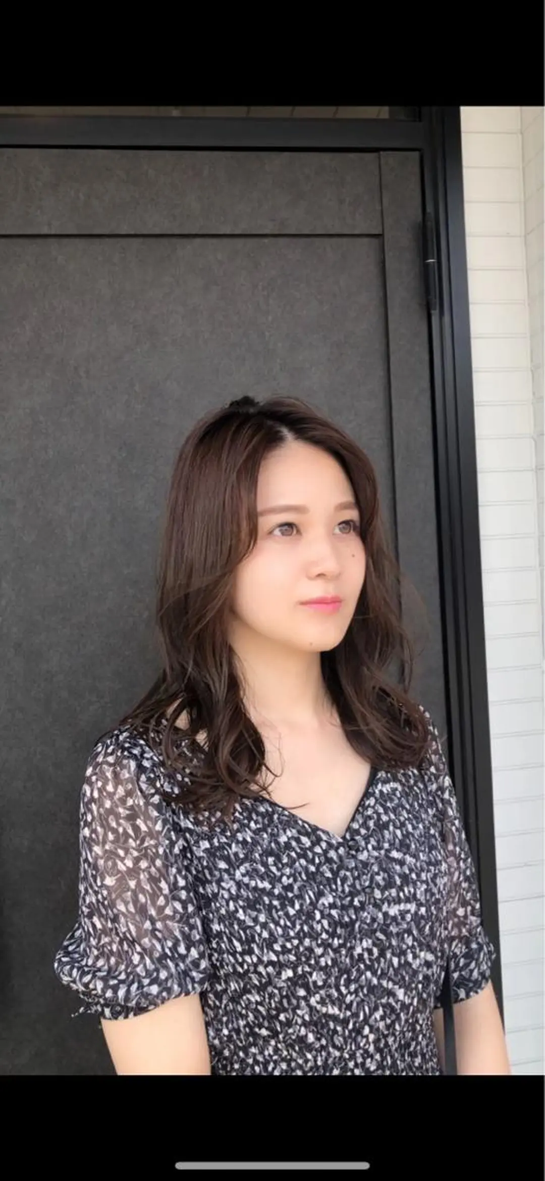 セミロング ヘアカラー トリートメント uti所属・菊池 幹のヘアスタイル