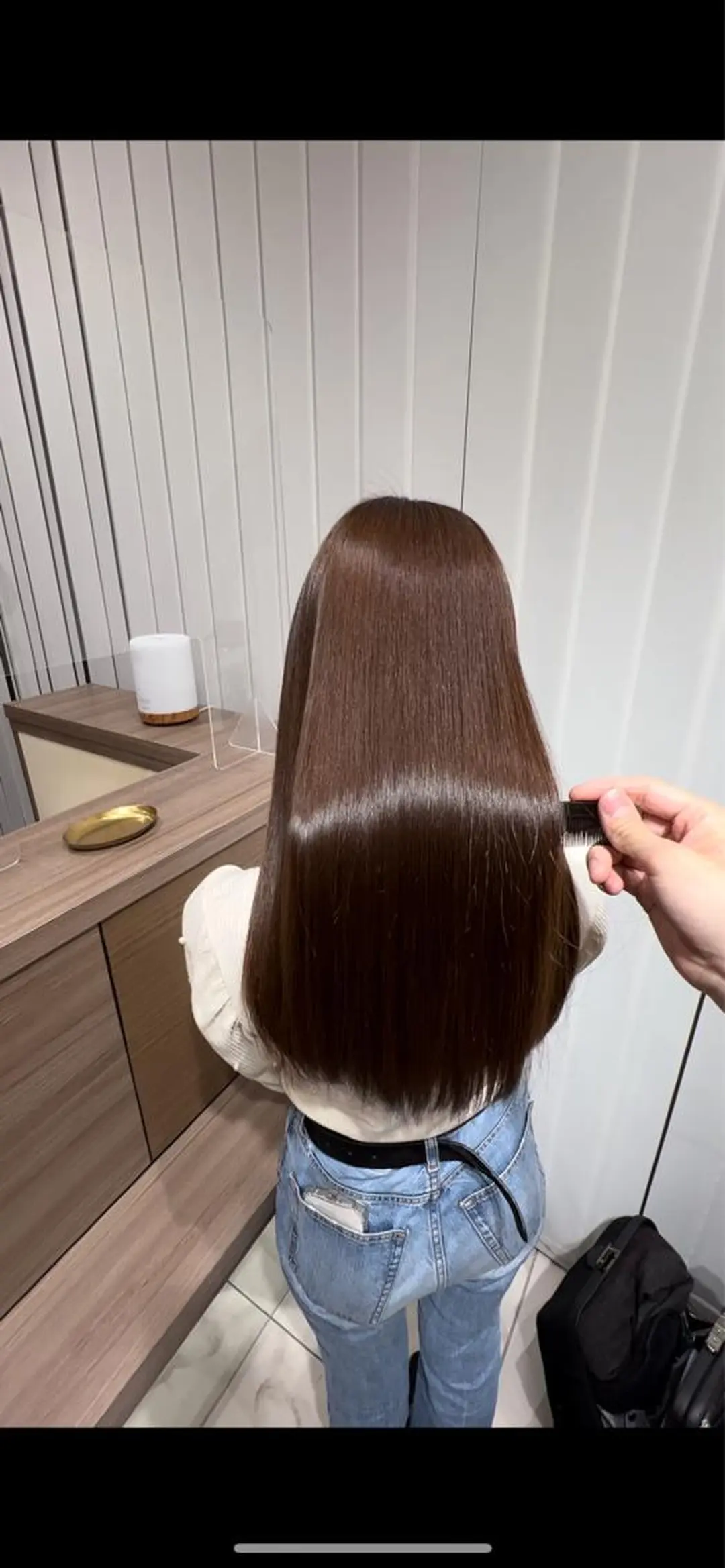 ロング カット ヘアカラー トリートメント レイヤー×韓国 🇰🇷鈴木啓太のヘアスタイル