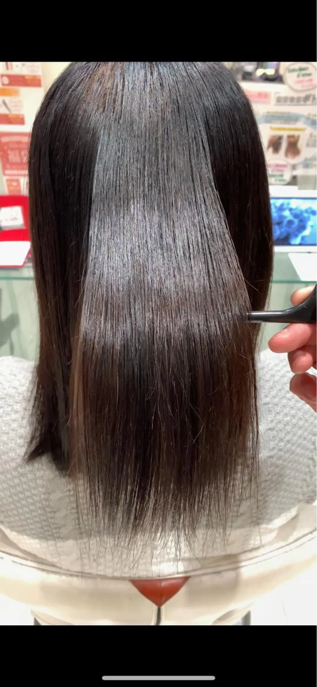 セミロング 髪質改善 トリートメント トリートメント 金井 郁弥のヘアスタイル