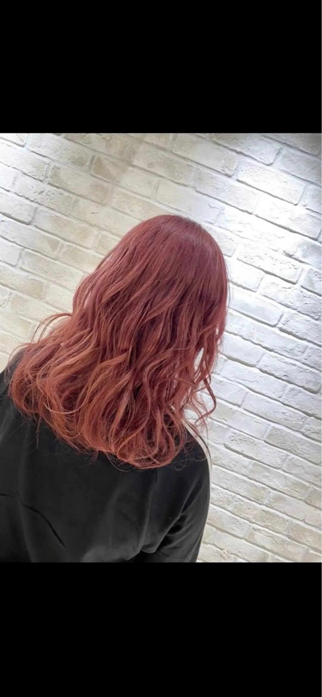 セミロング カラー ベージュカラー ミルクティーベージュ ピンクカラー ピンクベージュ aries所属・大場 友稀のヘアスタイル