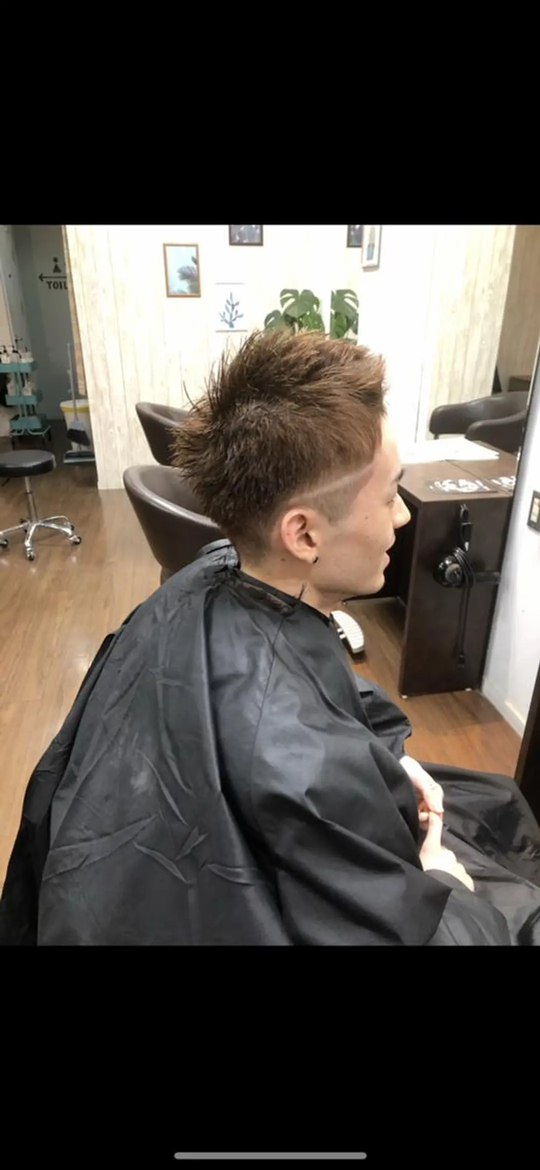 ショート ヘアカラー トリートメント Luanaメンズ 吉田のヘアスタイル