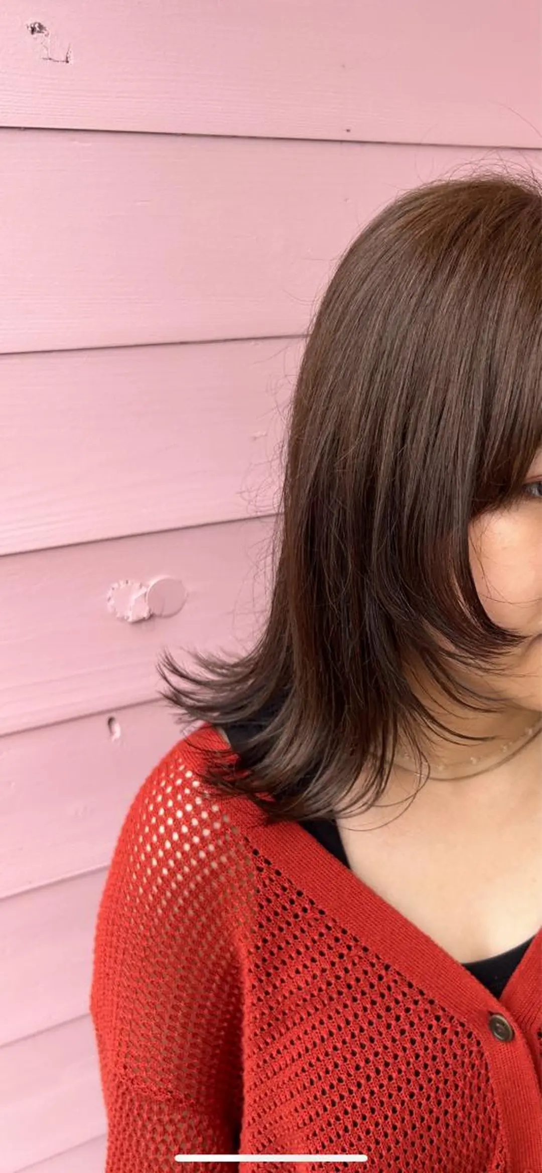 ミディアム カラー バレイヤージュ ブリーチ ケアブリーチ 透明感カラー デザインカラー 💙ルル💙 ハイトーン/レイヤーのヘアスタイル