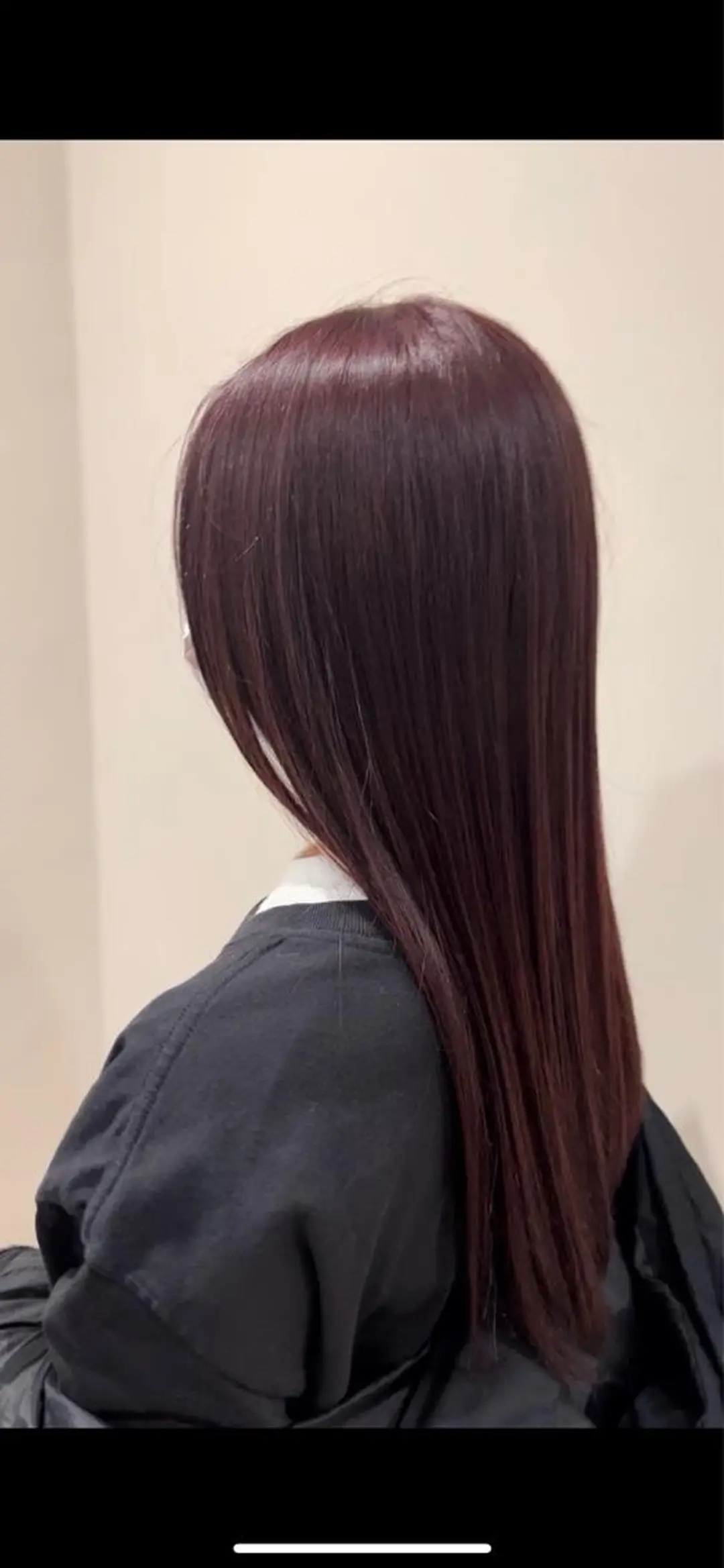 ロング カラー 高島 凜のヘアスタイル