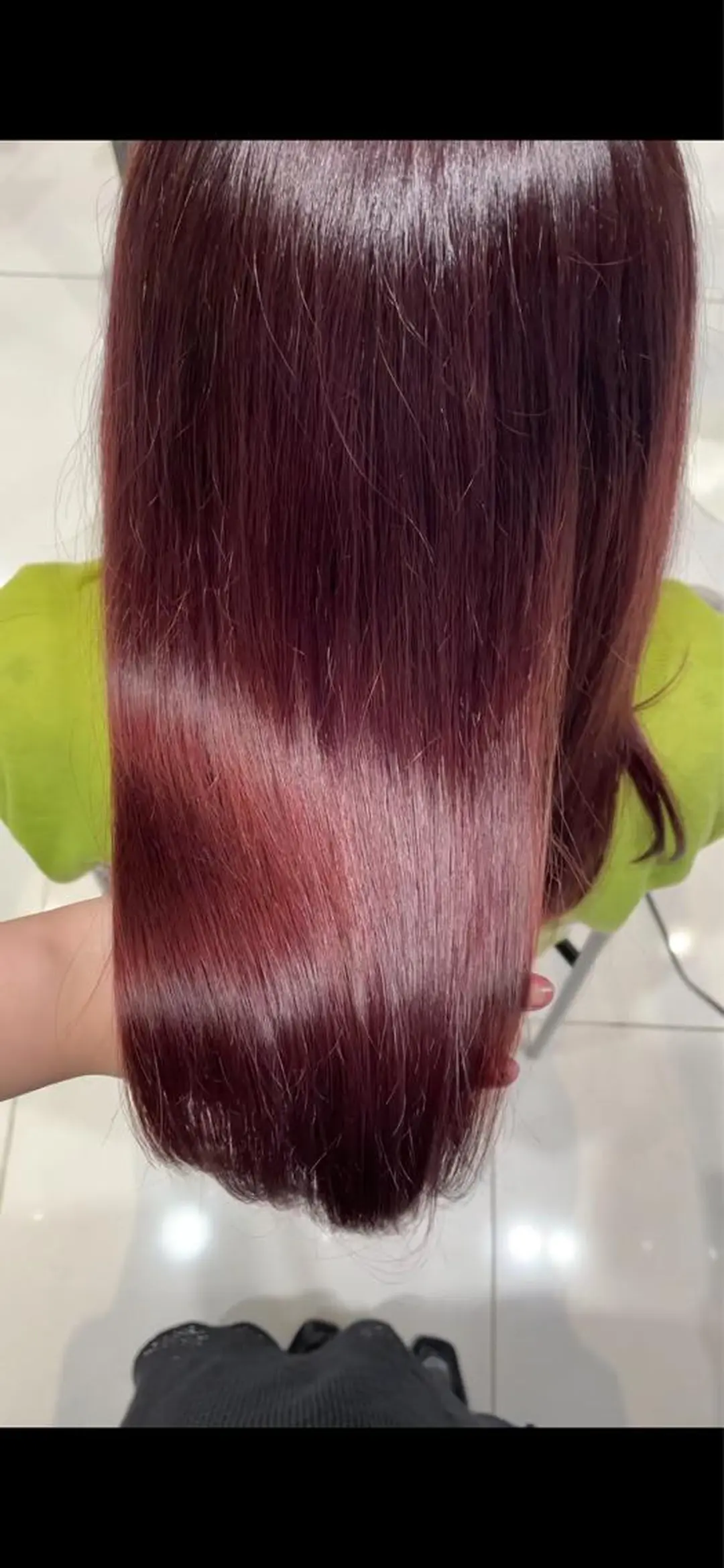 ロング カラー ピンクカラー micoto kuronoのヘアスタイル