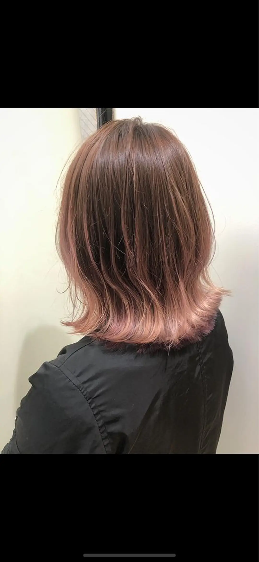 ミディアム ヘアカラー 縮毛矯正 【髪質改善🌿】木本 志歩のヘアスタイル