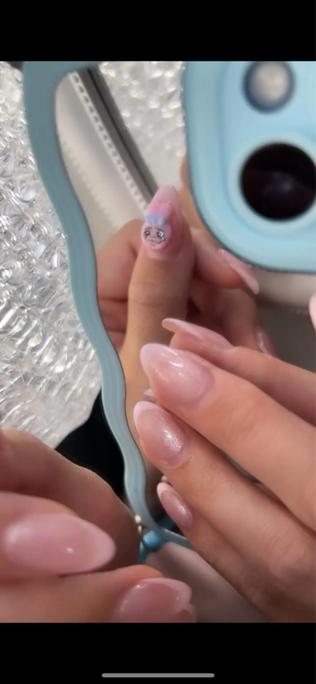 ネイル チークネイル フラッシュネイル フットネイル フレンチネイル キラキラネイル merci nail所属・merci nailのネイルデザイン