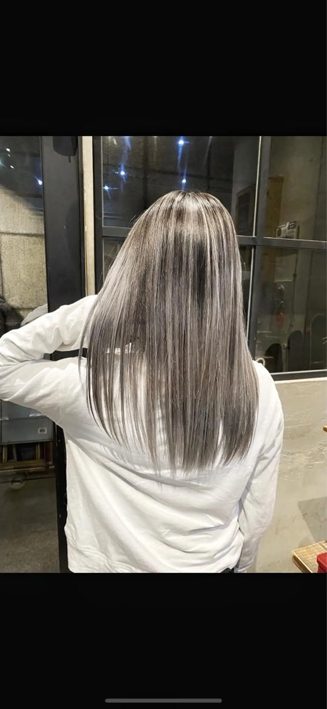 ロング レイヤーカット ヘアカラー 山影✨バレイヤージュ ハイライト✨メンズ◎のヘアスタイル