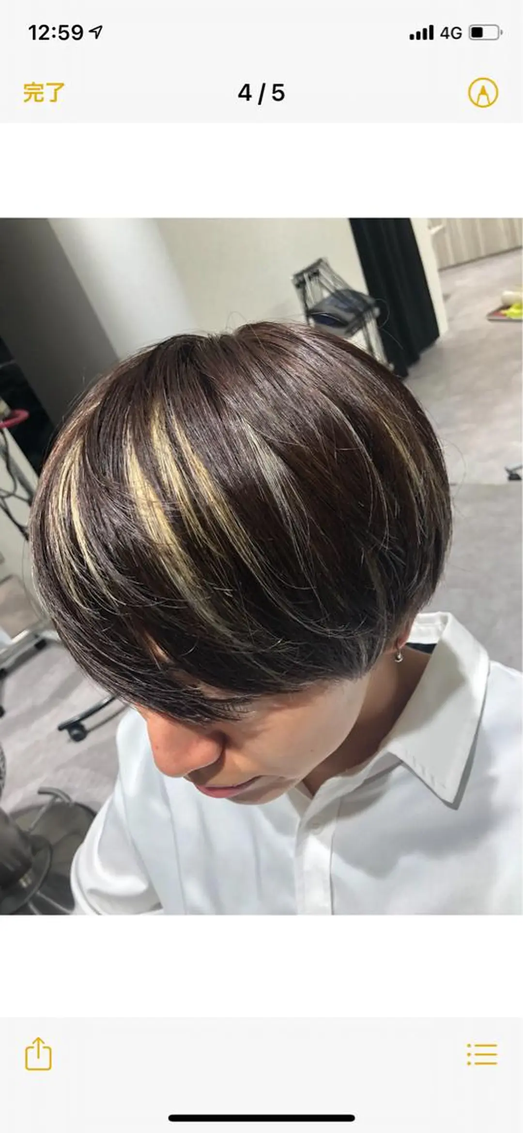 カラー メンズ メンズハイライト ハイライトカラー カット ヘアカラー メンズ特化店長✨ 9/13空◎岡本一真のヘアスタイル