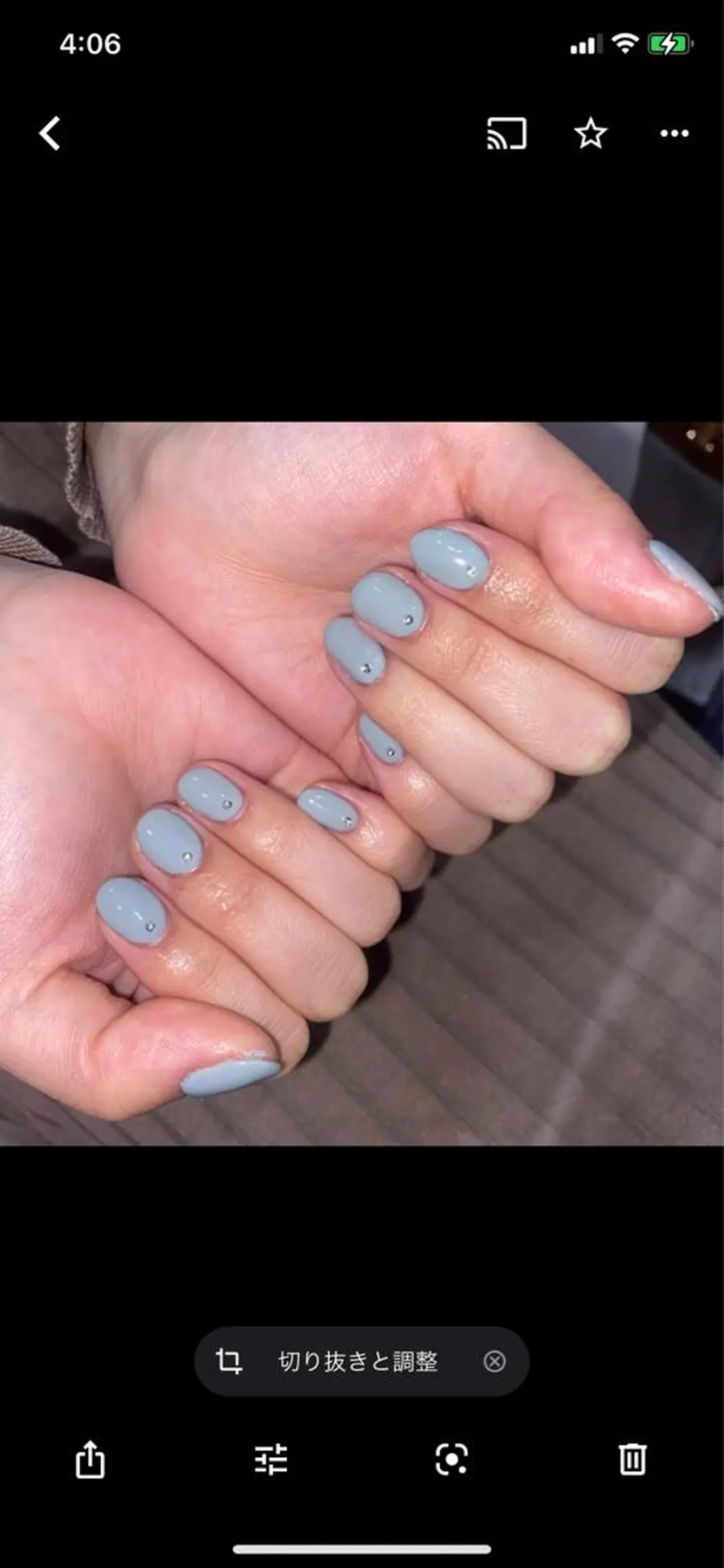 ネイル ストーンネイル ハンドネイル ∴Sanae. ∴ トータルビューティーのネイルデザイン