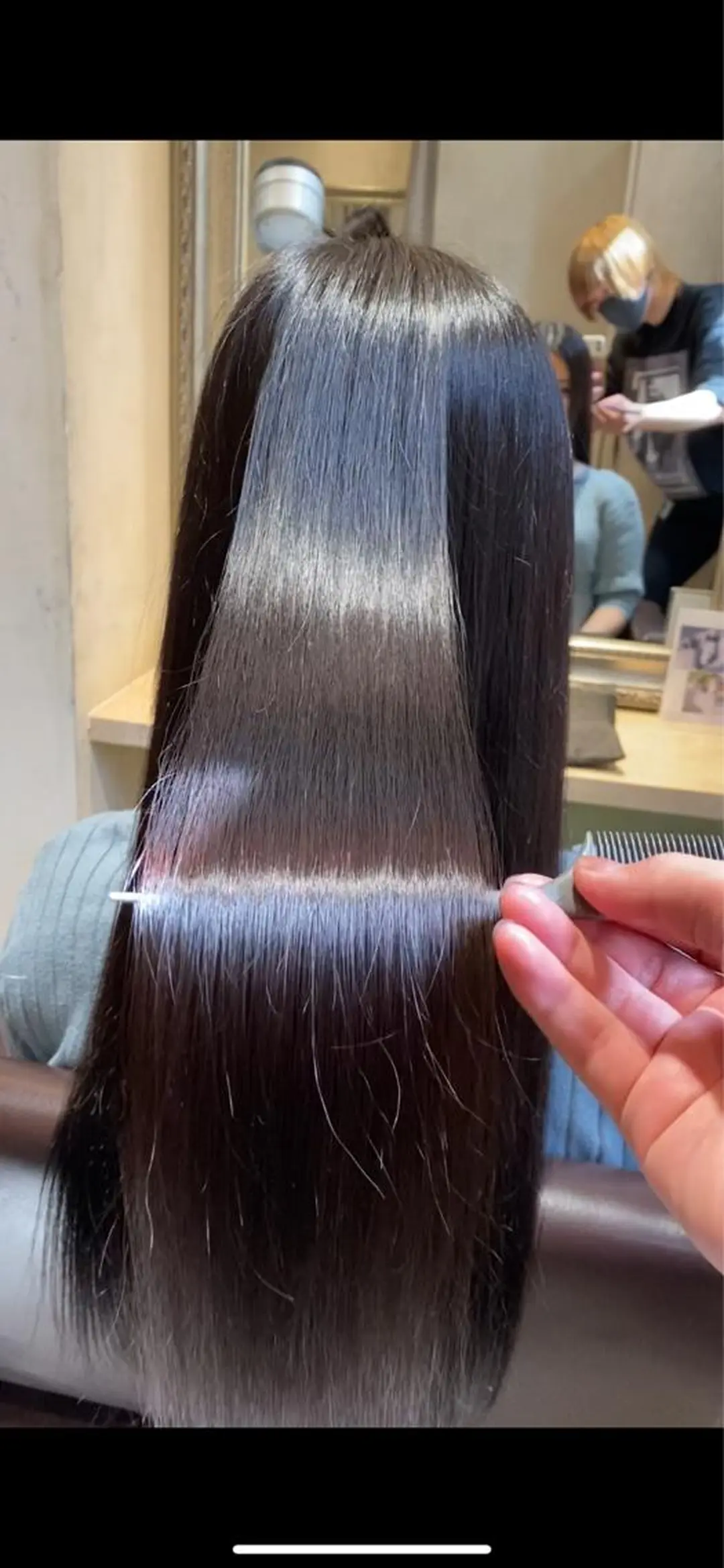 ロング 髪質改善 ナカノ /シールエクステのヘアスタイル